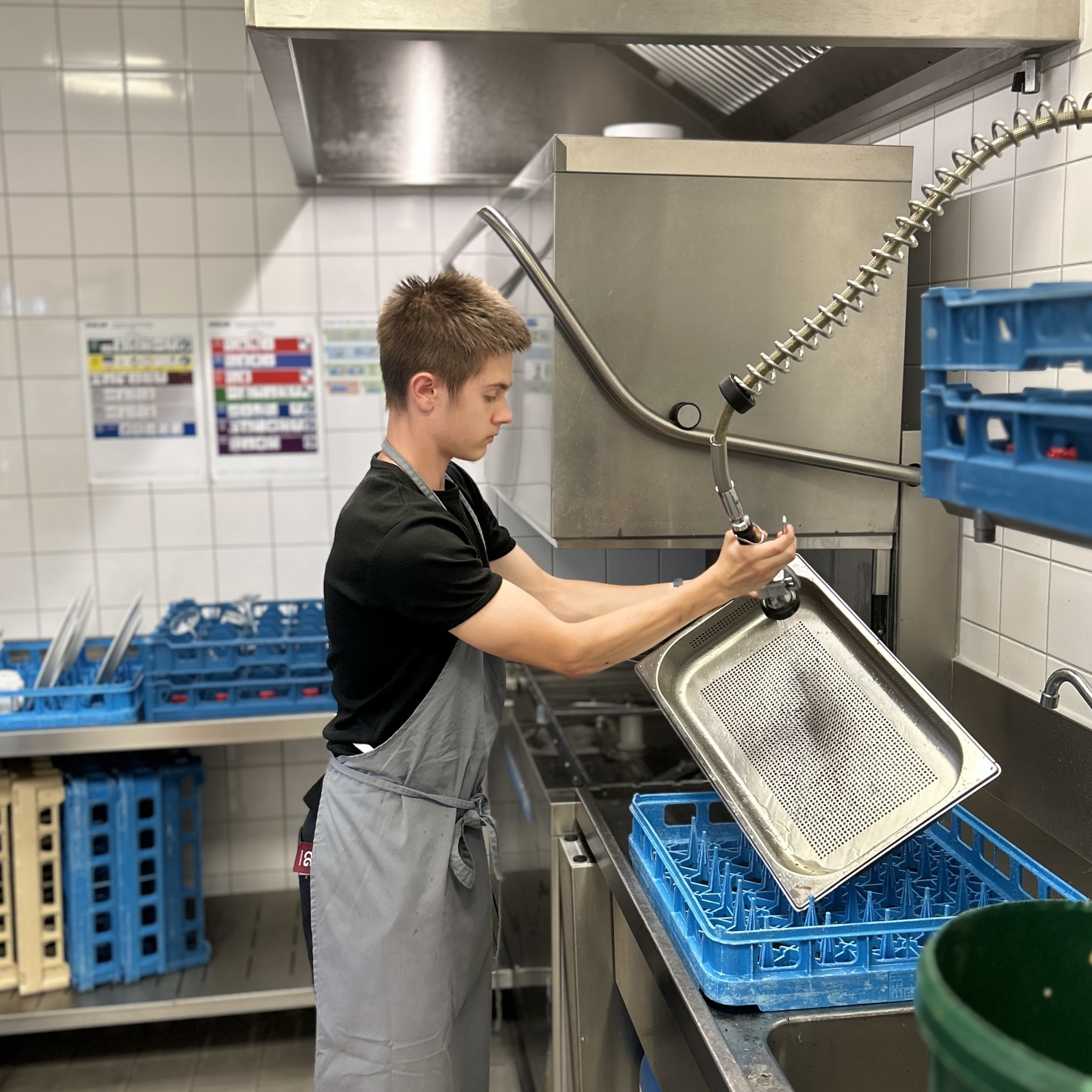 Mitarbeiter im Einsatz
