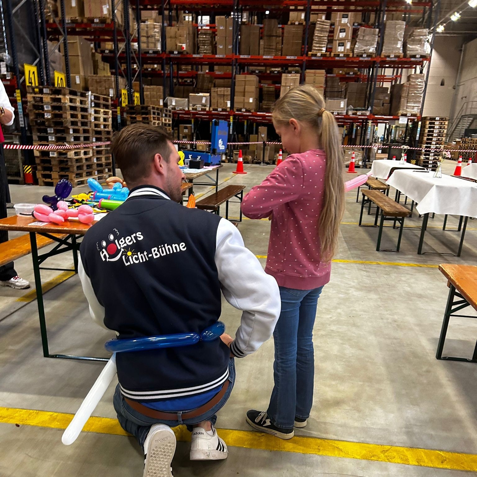 Mitarbeiter im Einsatz