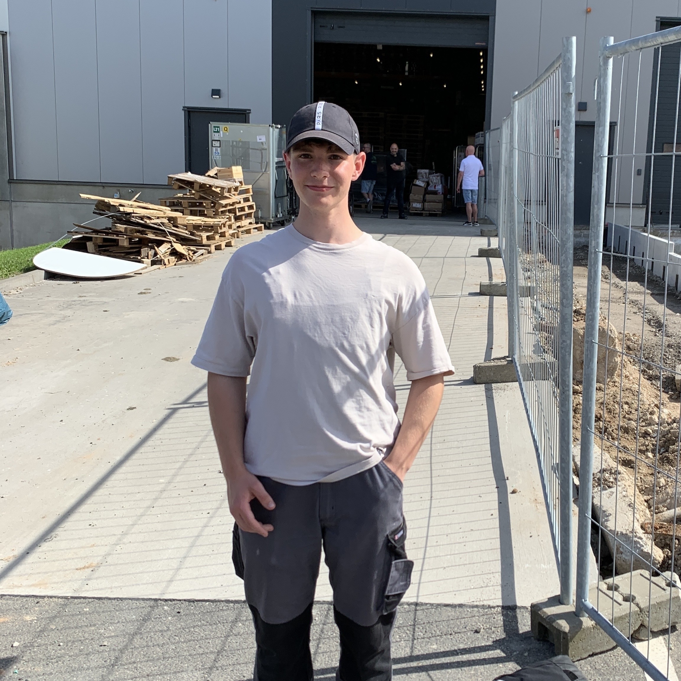 Mitarbeiter im Einsatz