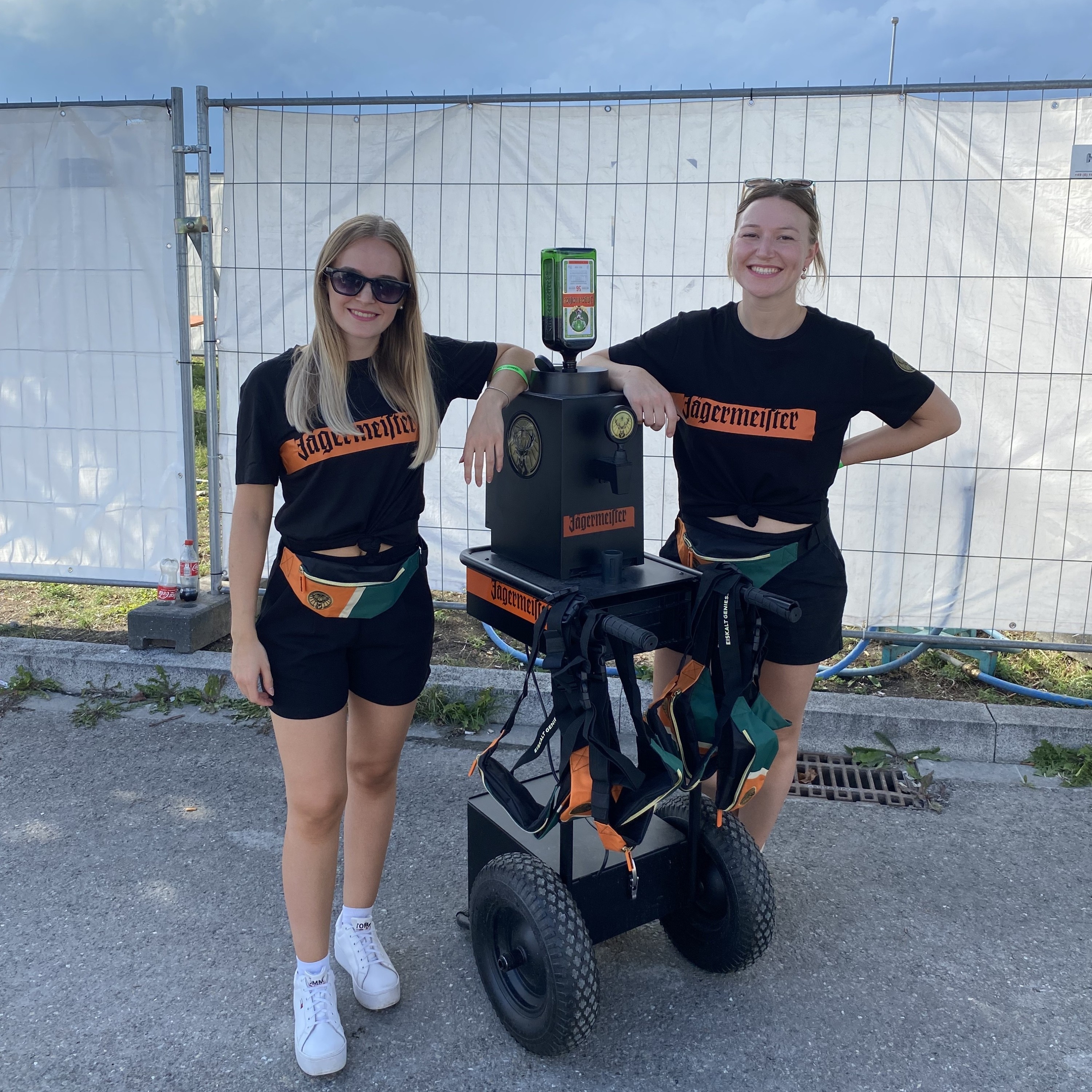 Mitarbeiter im Einsatz