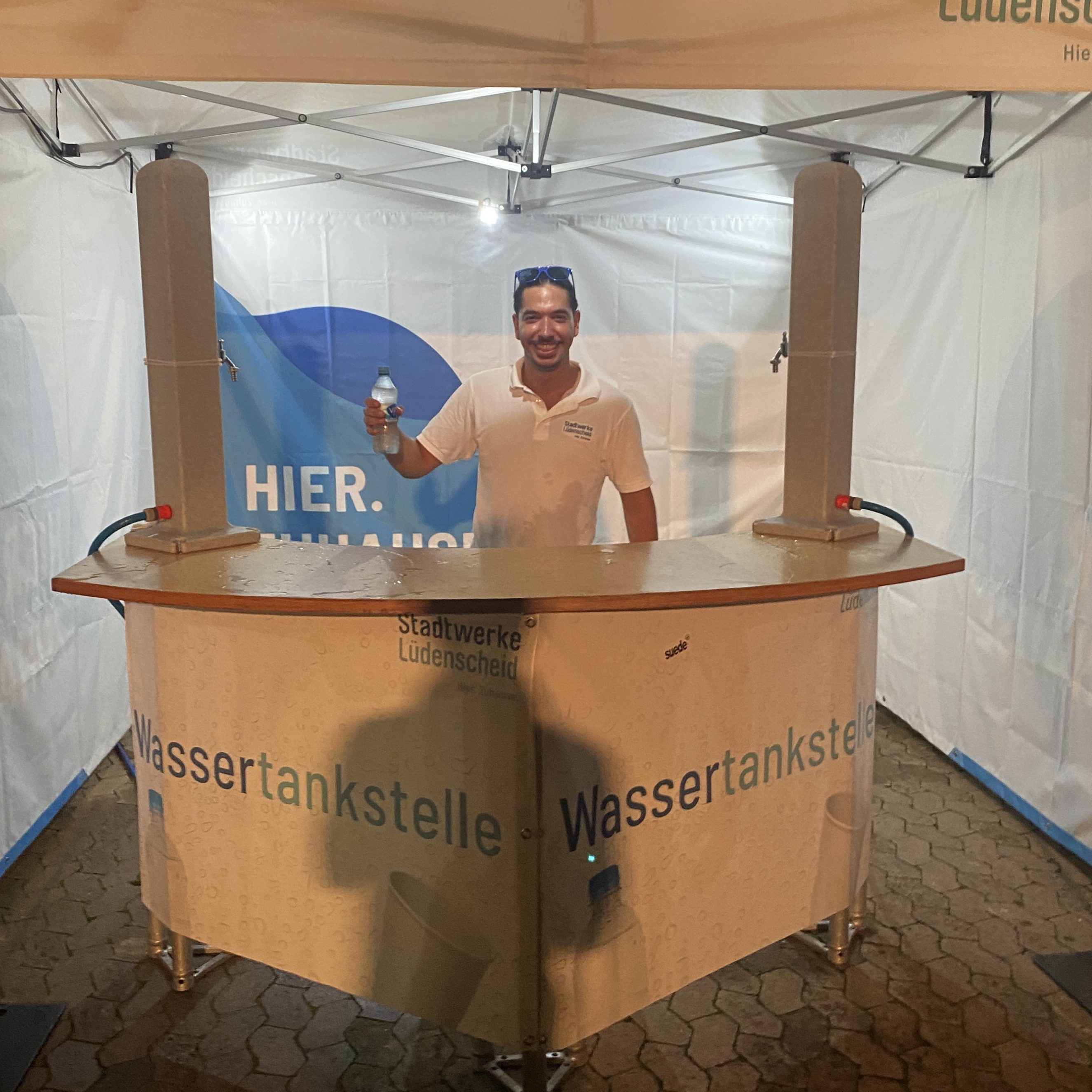 Mitarbeiter im Einsatz