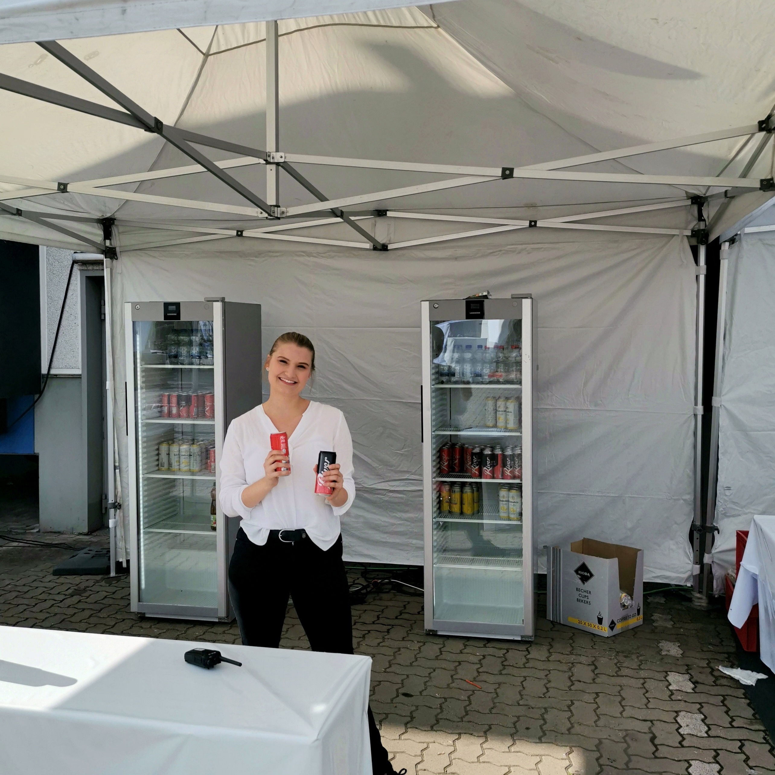 Mitarbeiter im Einsatz