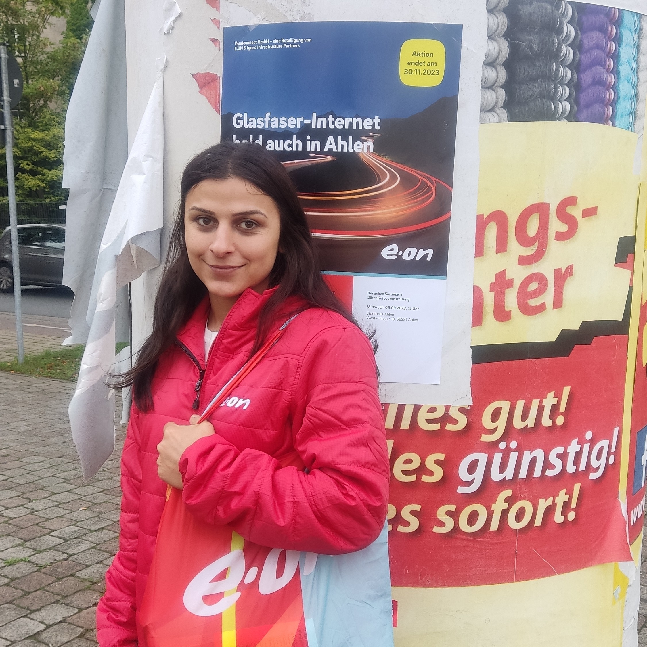 Mitarbeiter im Einsatz