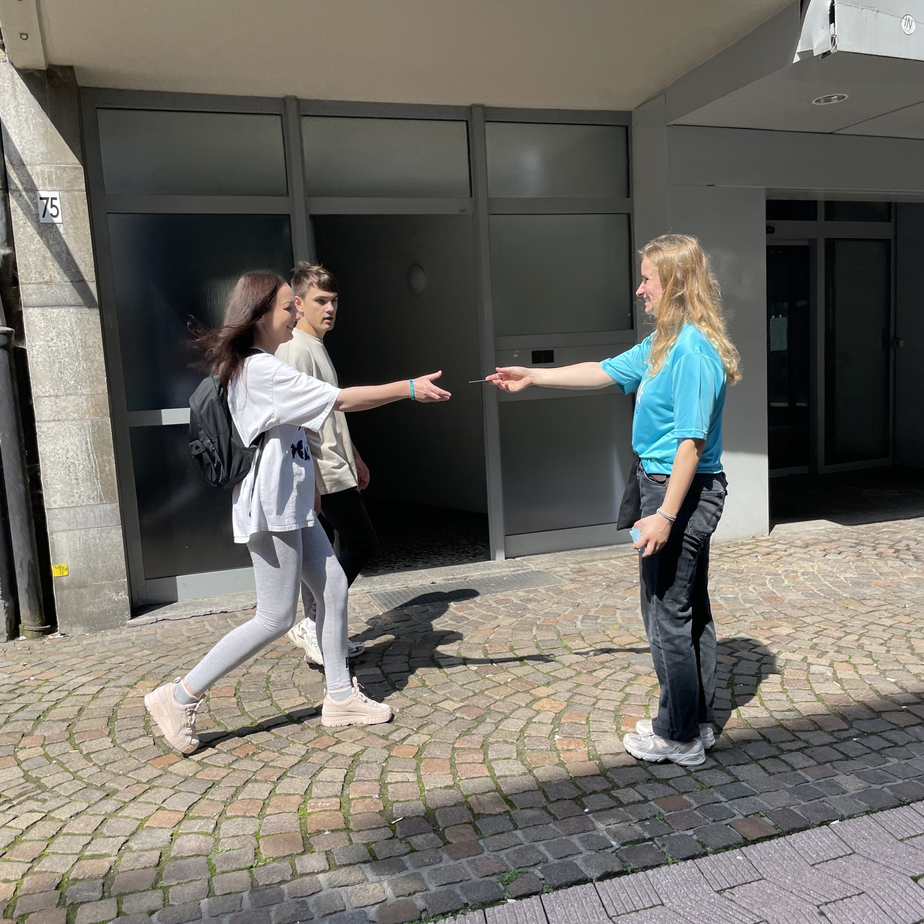 Mitarbeiter im Einsatz