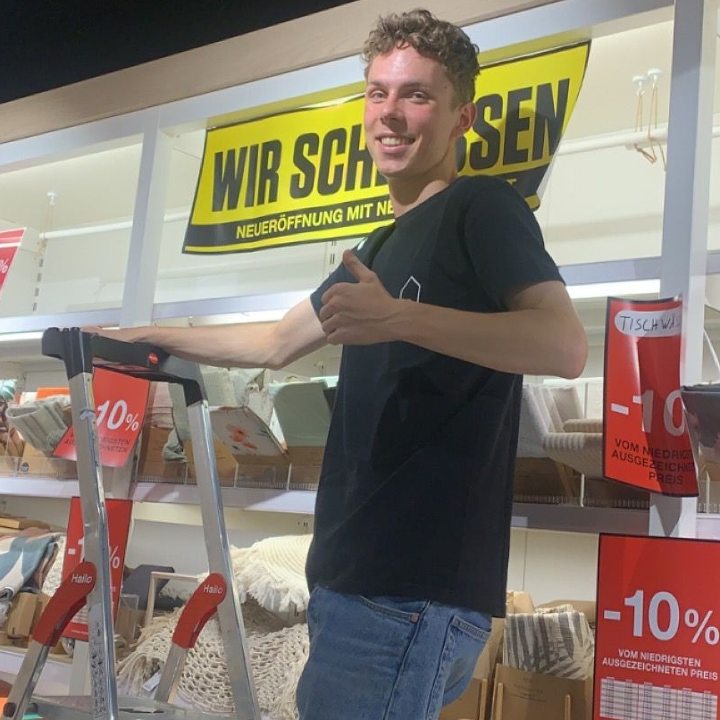 Mitarbeiter im Einsatz