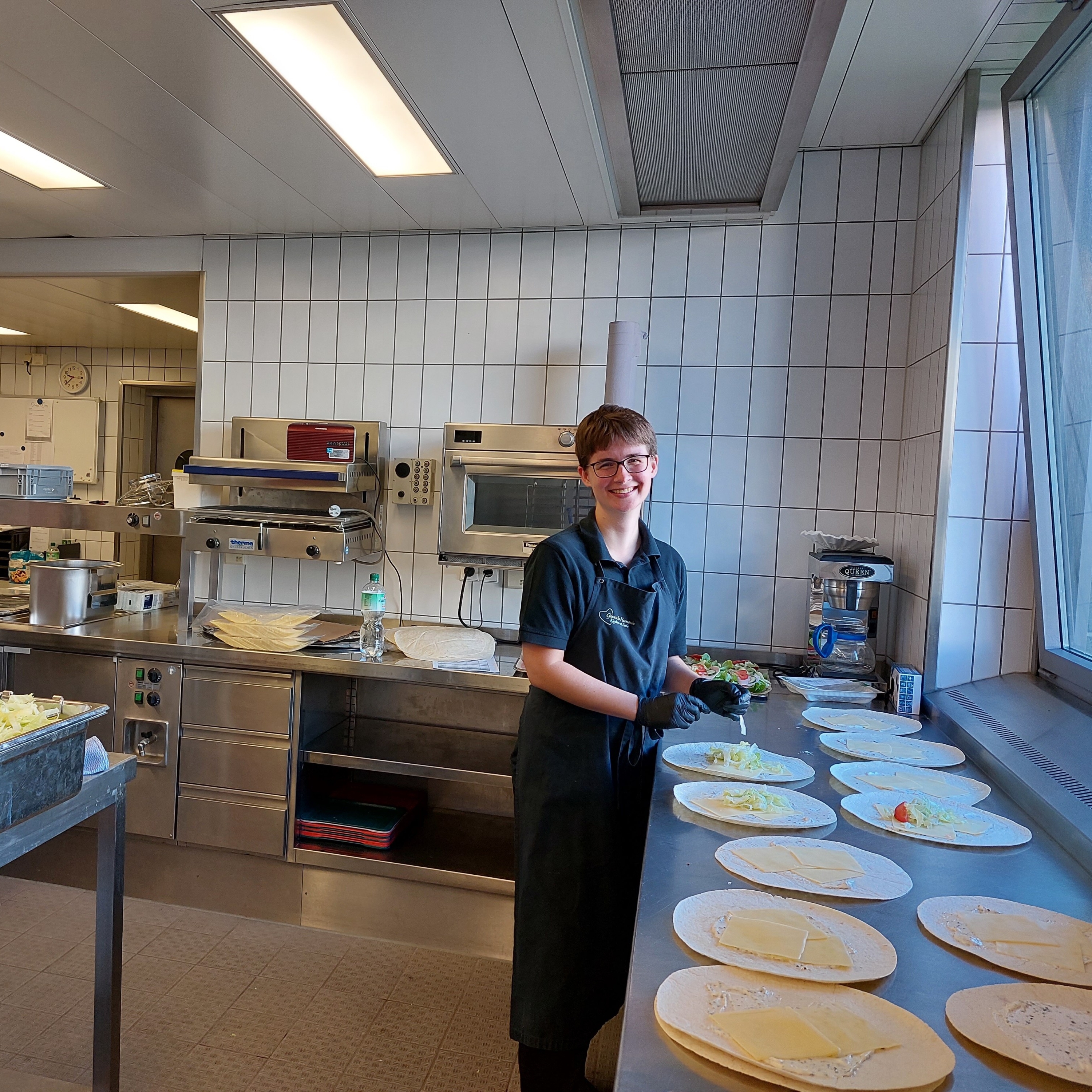 Mitarbeiter im Einsatz