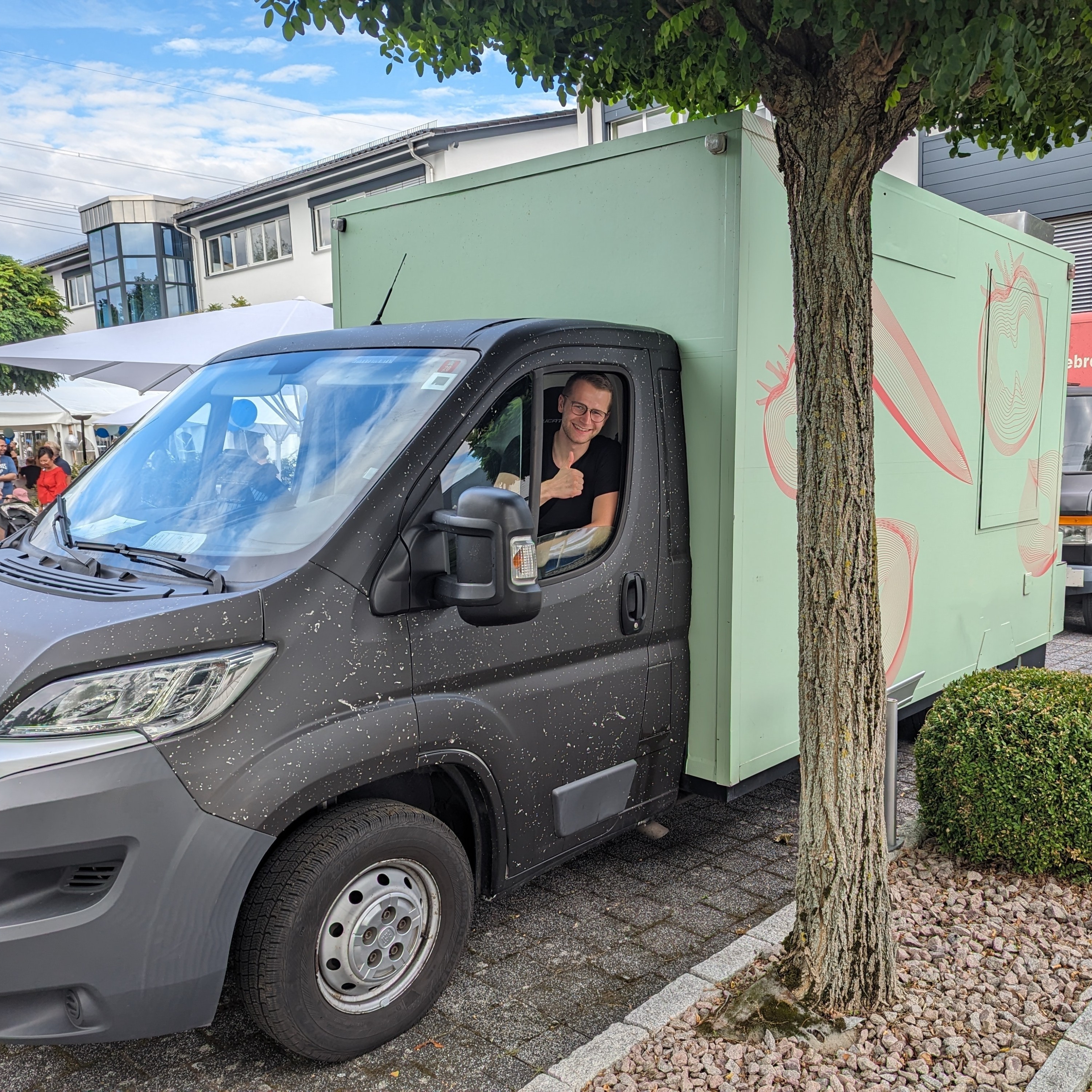 Mitarbeiter im Einsatz
