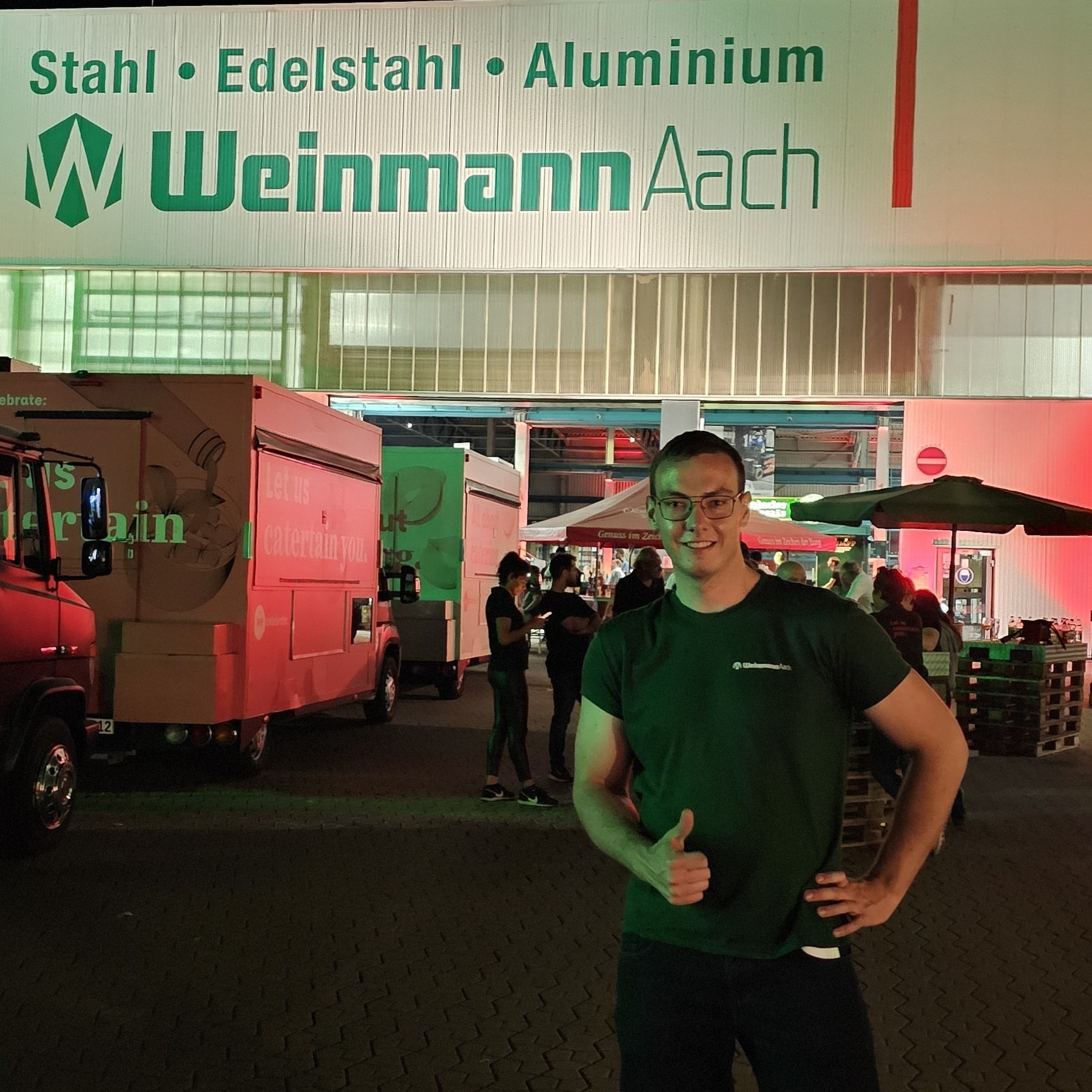 Mitarbeiter im Einsatz