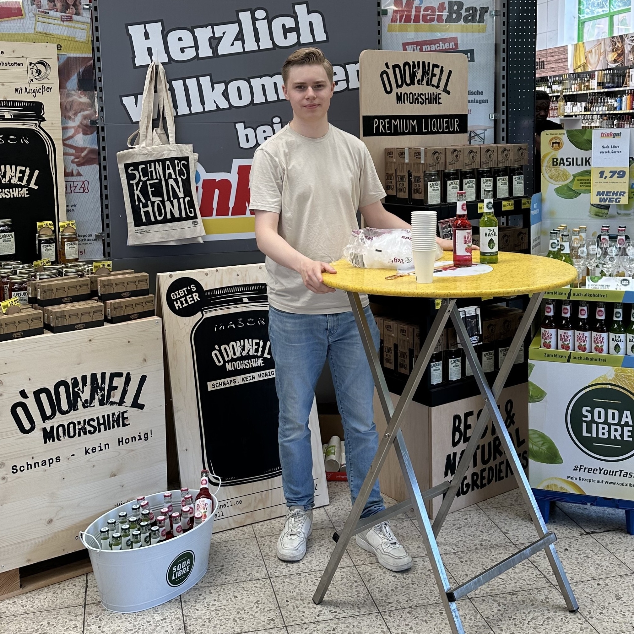 Mitarbeiter im Einsatz