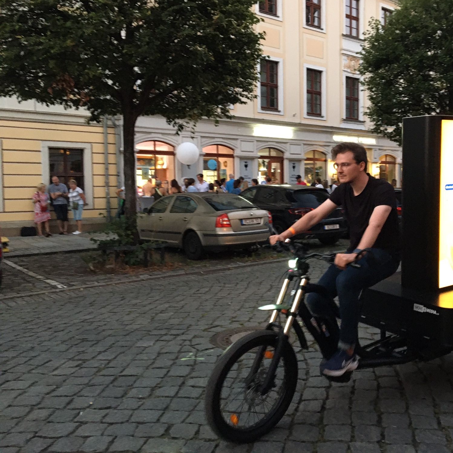 Mitarbeiter im Einsatz