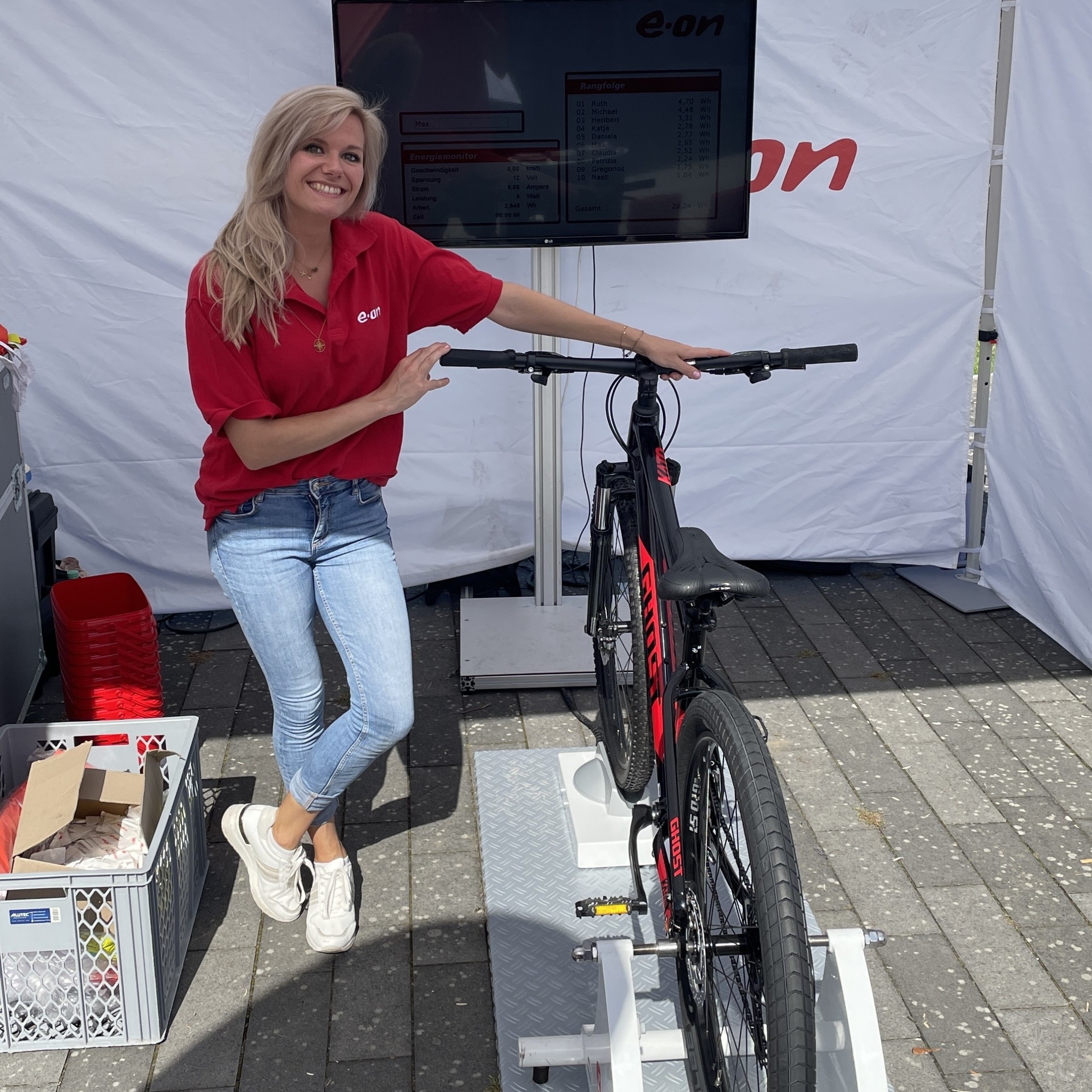 Mitarbeiter im Einsatz