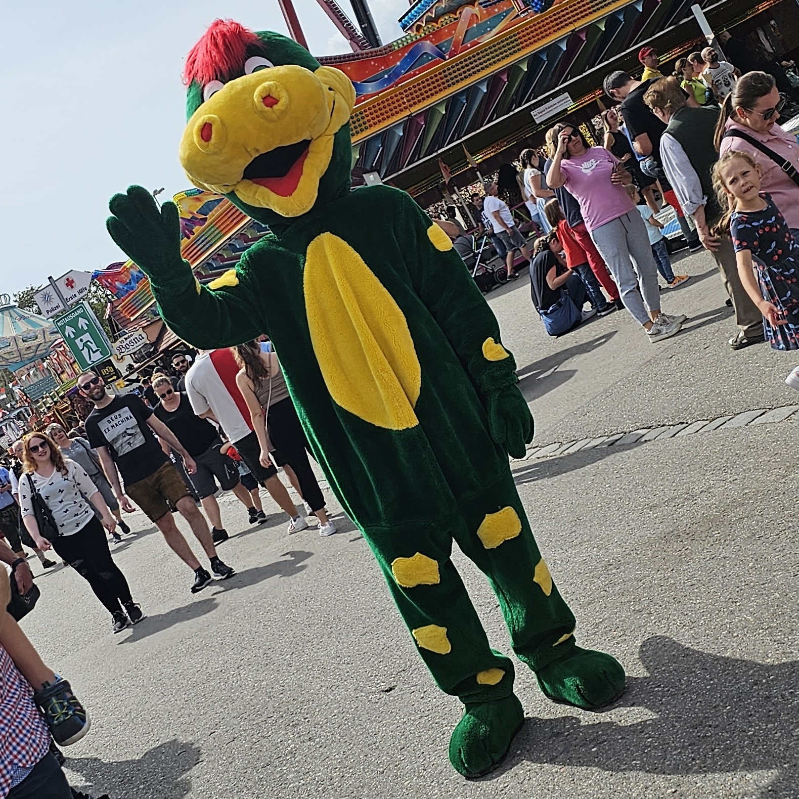 Mitarbeiter im Einsatz