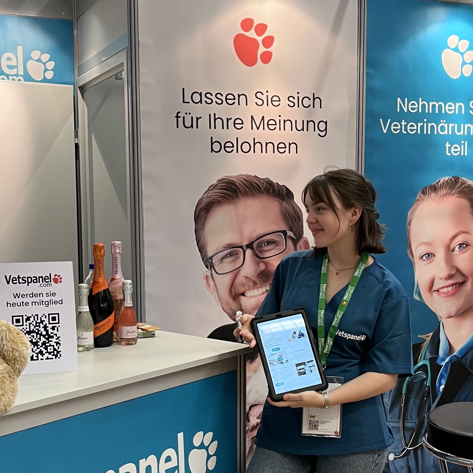 Mitarbeiter im Einsatz