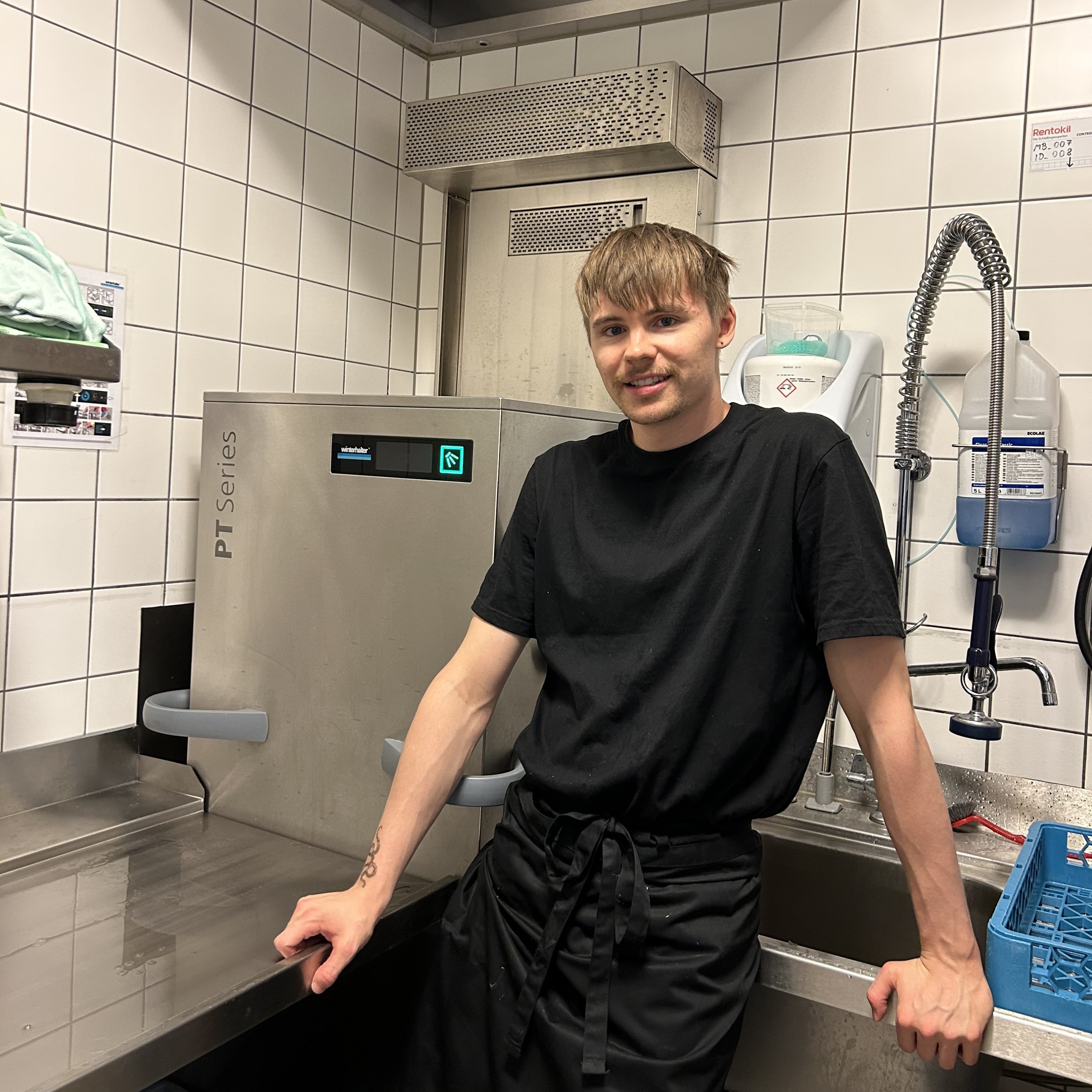 Mitarbeiter im Einsatz