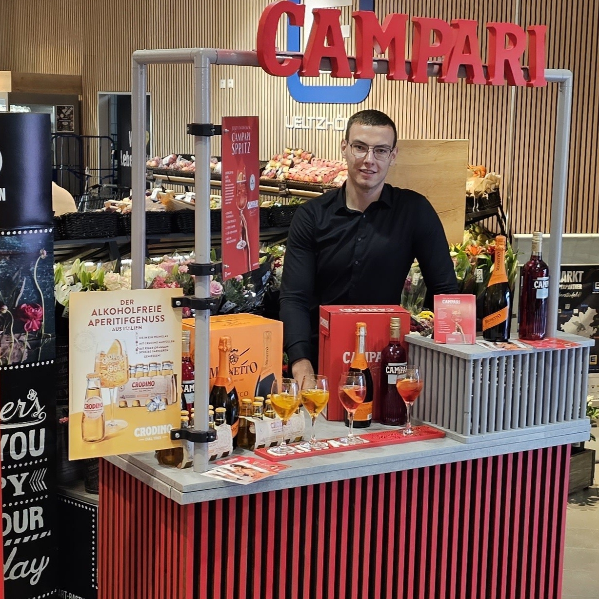 Mitarbeiter im Einsatz