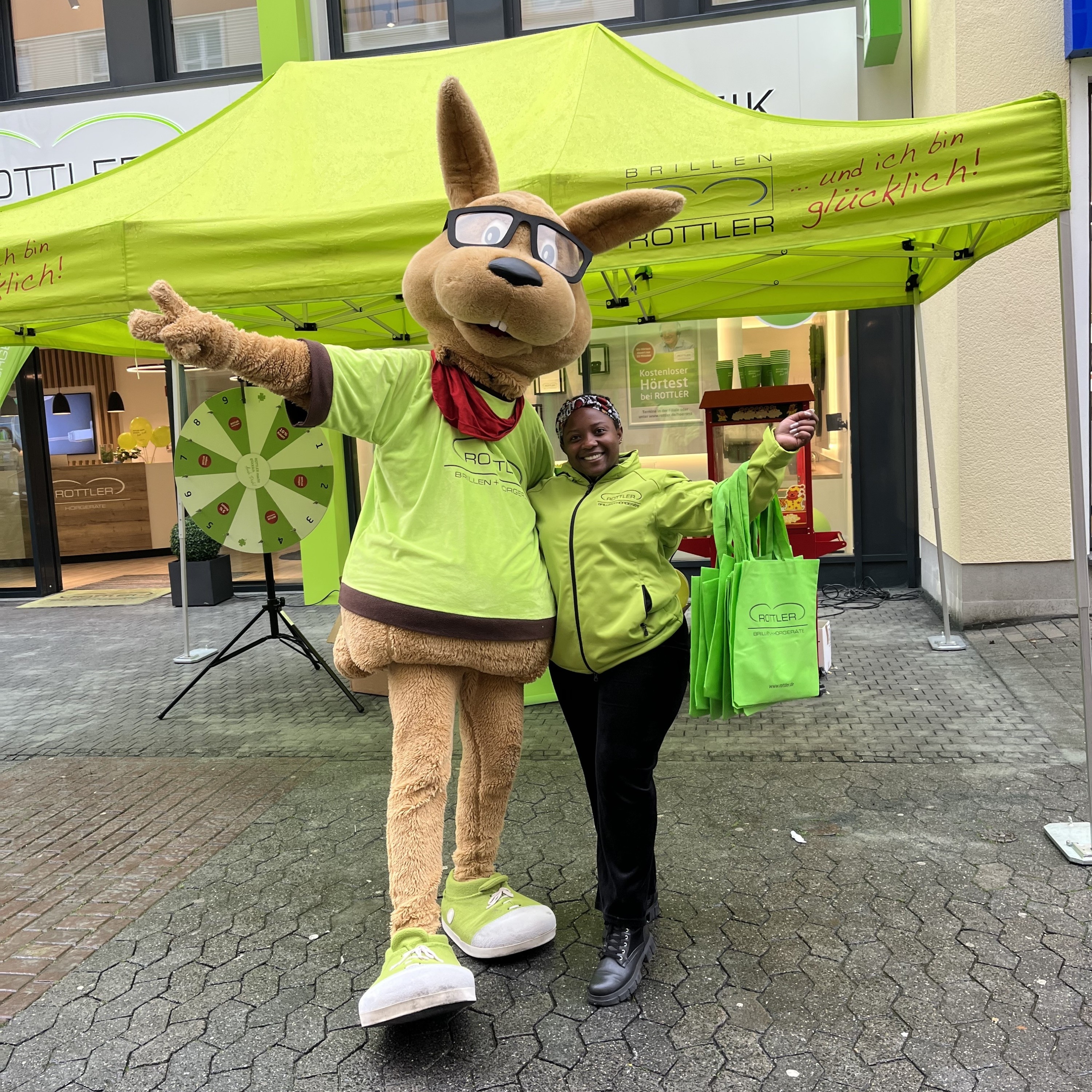 Mitarbeiter im Einsatz