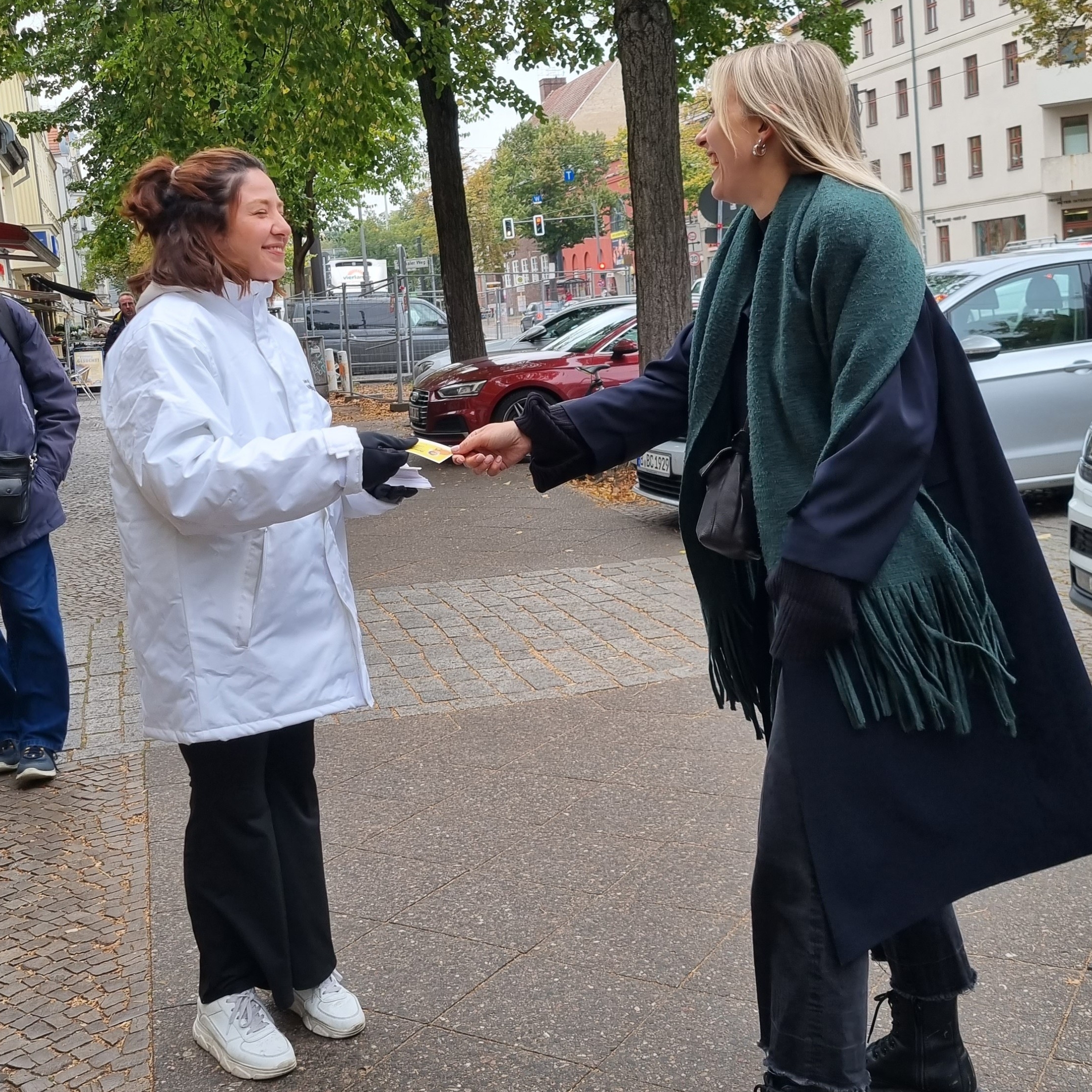 Mitarbeiter im Einsatz