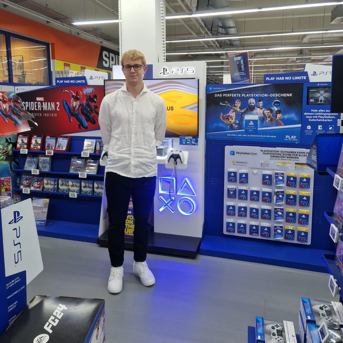 Mitarbeiter im Einsatz