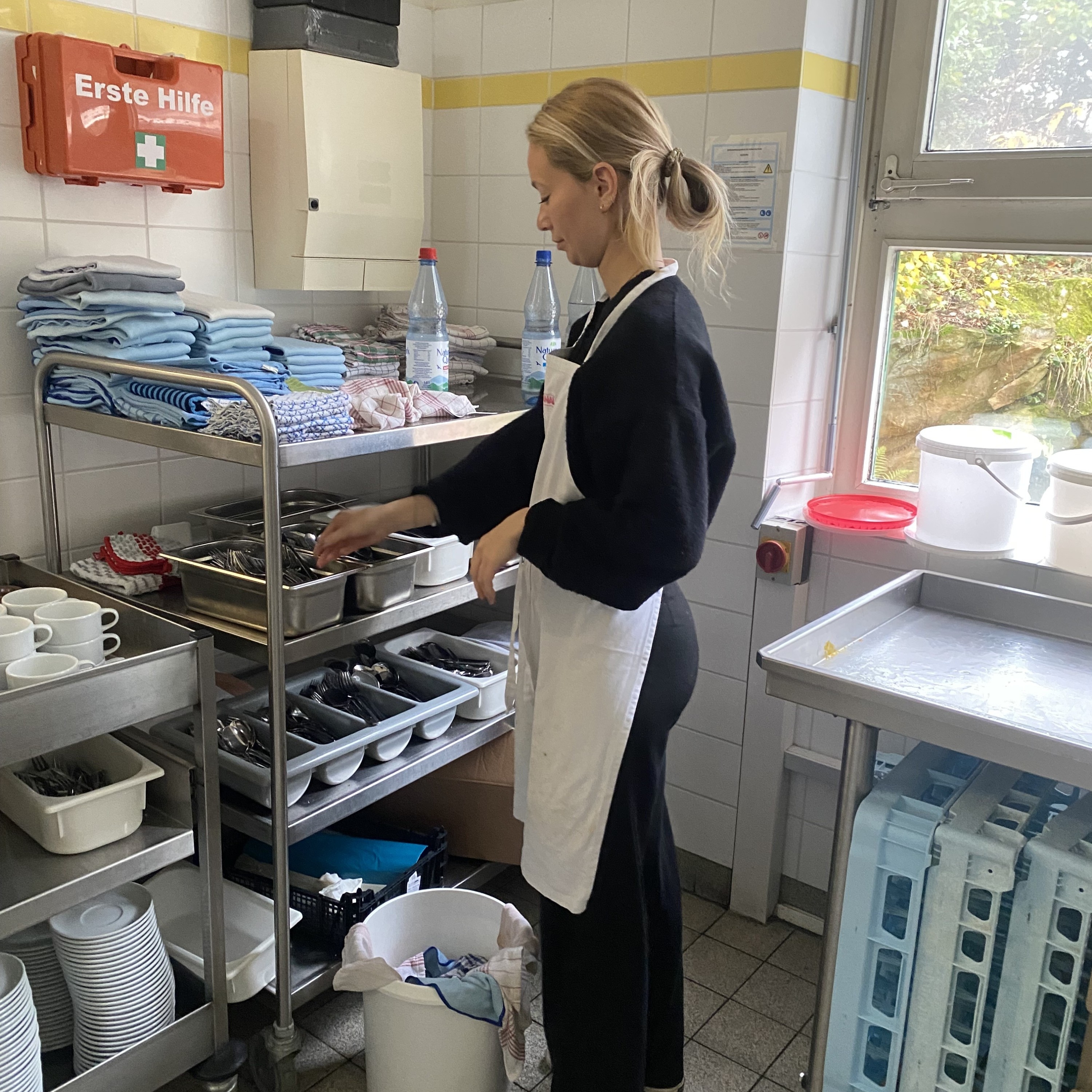 Mitarbeiter im Einsatz