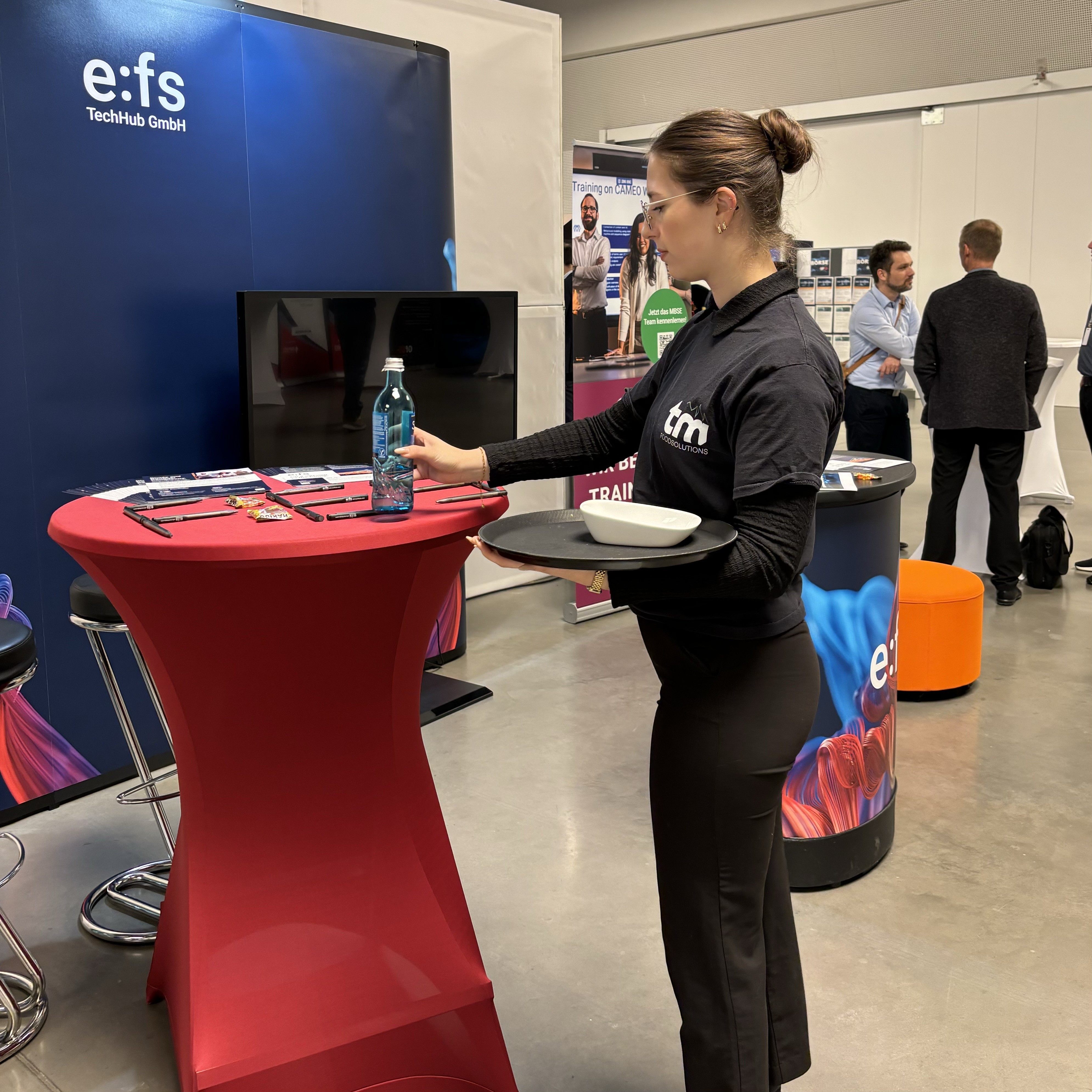 Mitarbeiter im Einsatz