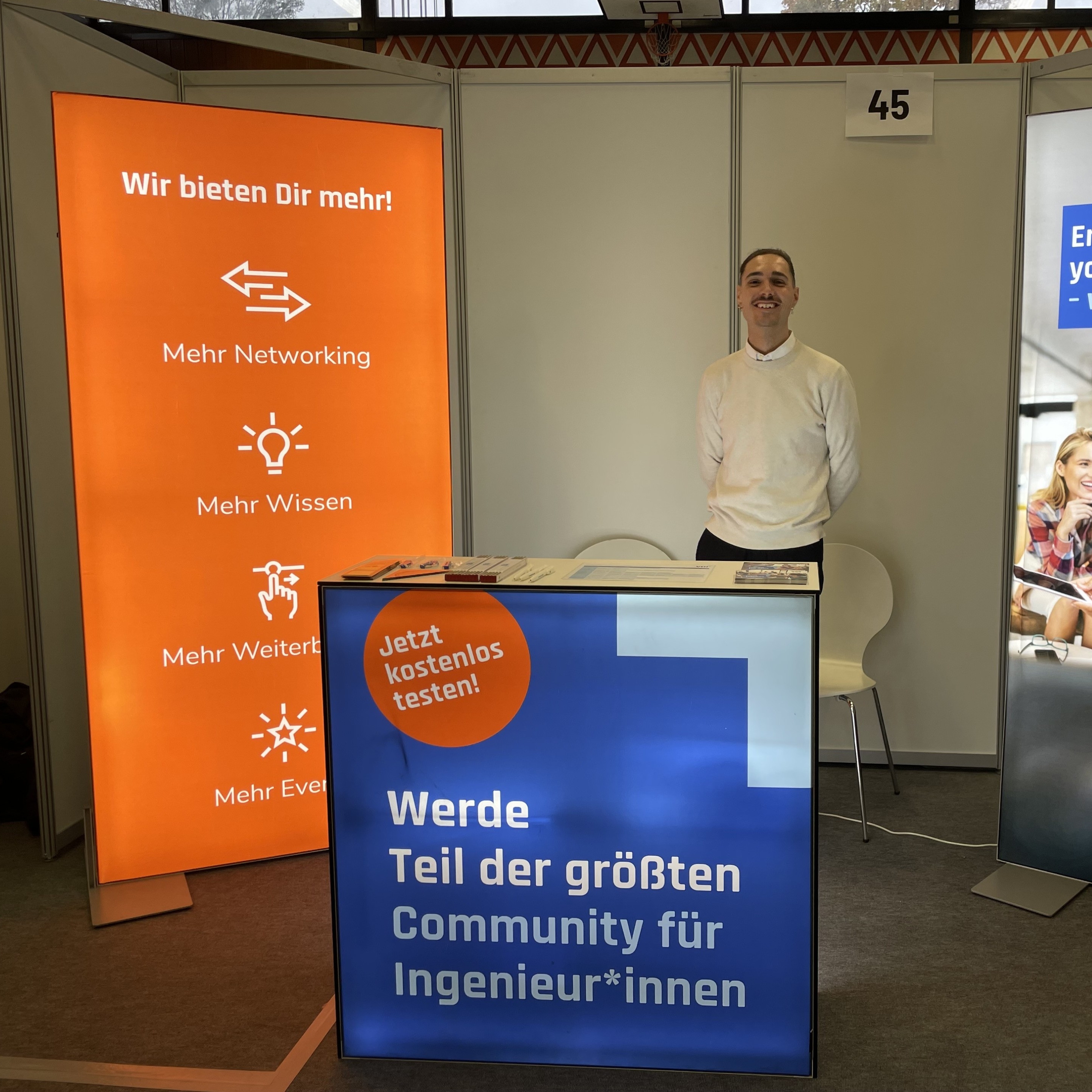 Mitarbeiter im Einsatz