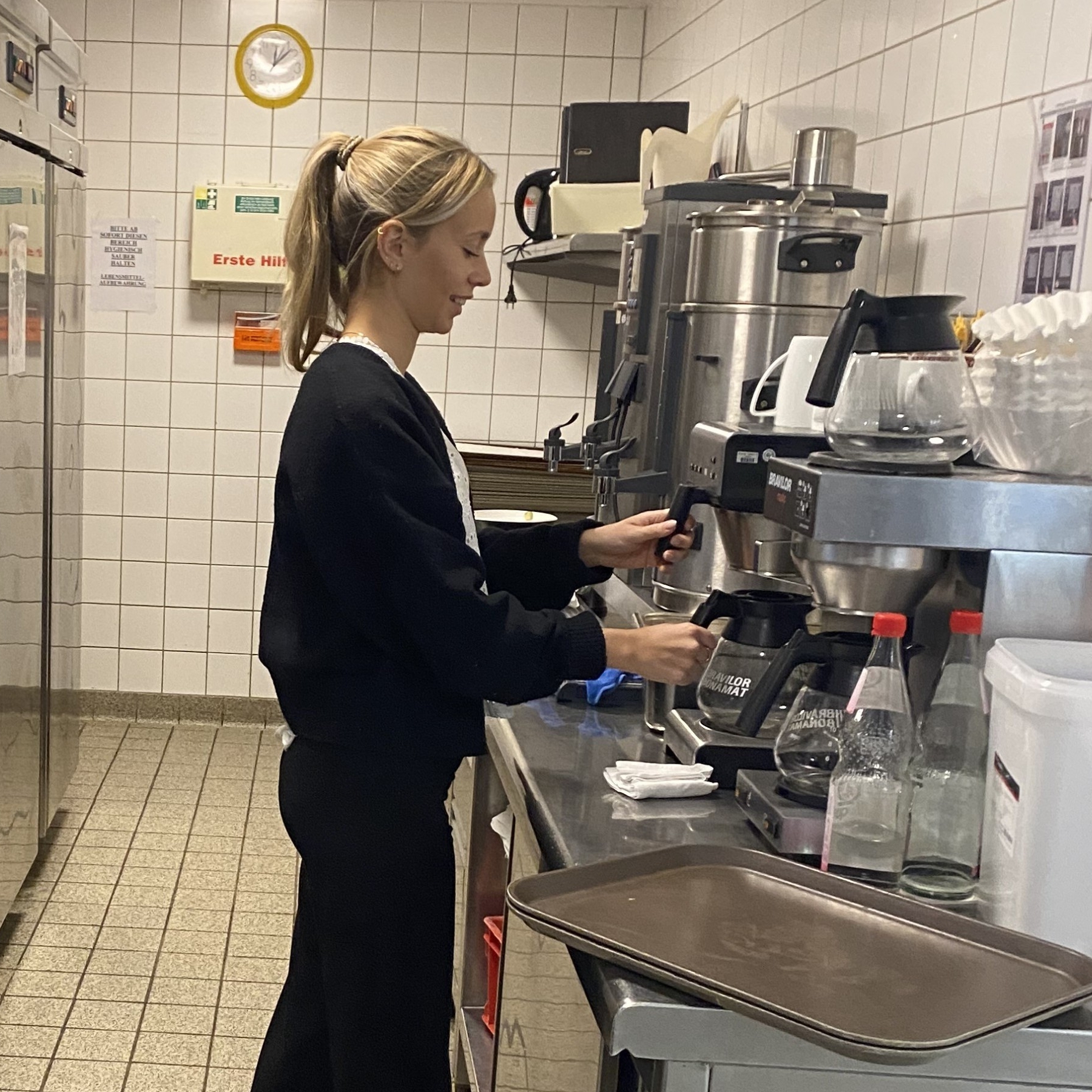 Mitarbeiter im Einsatz