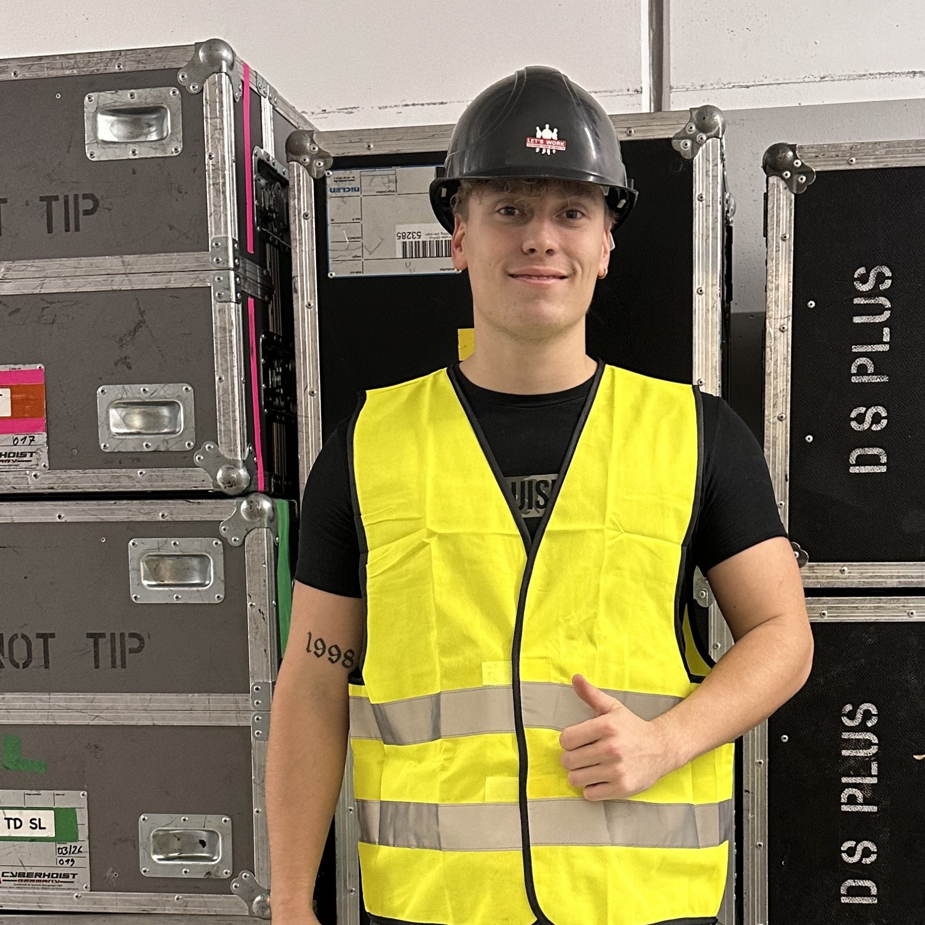 Mitarbeiter im Einsatz