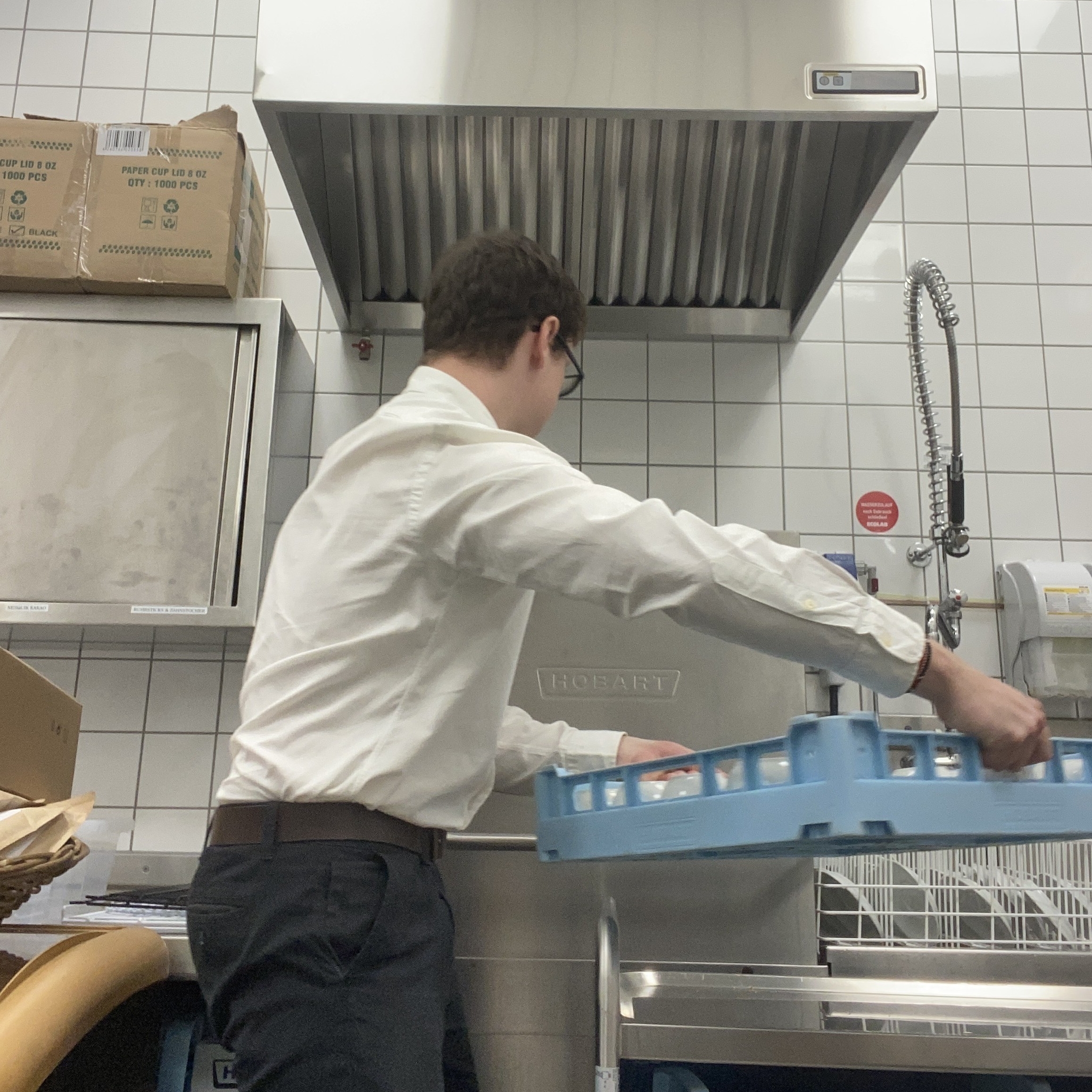 Mitarbeiter im Einsatz
