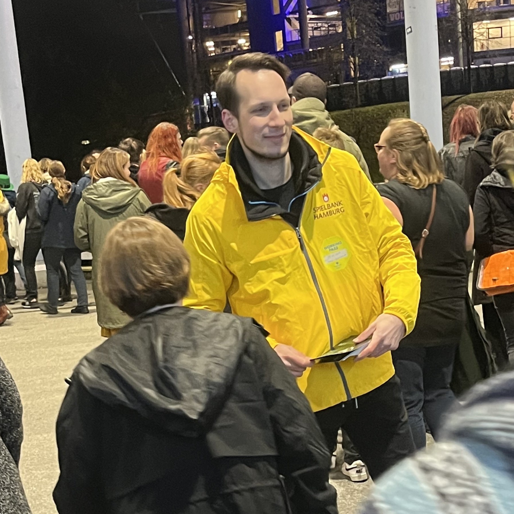 Mitarbeiter im Einsatz