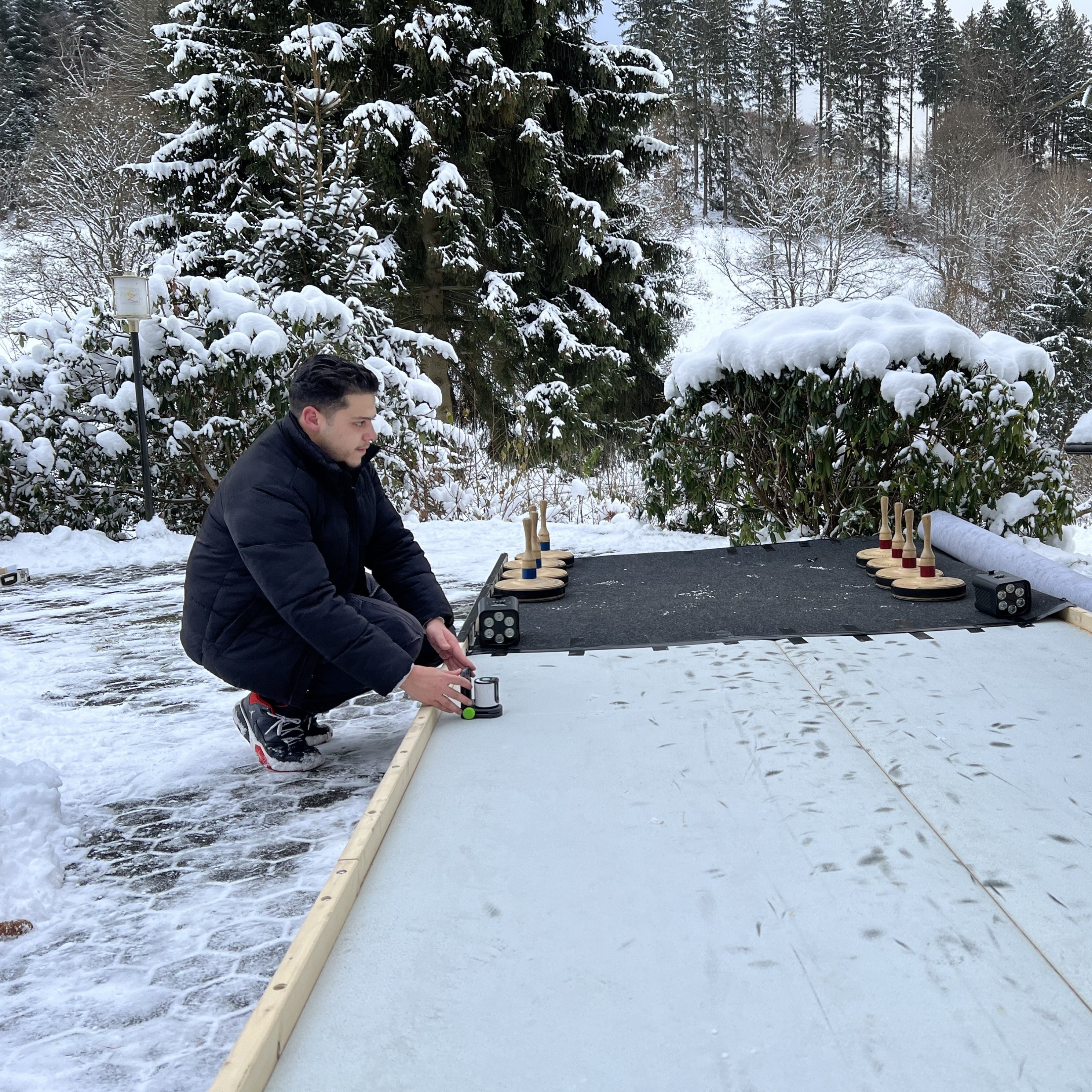 Mitarbeiter im Einsatz