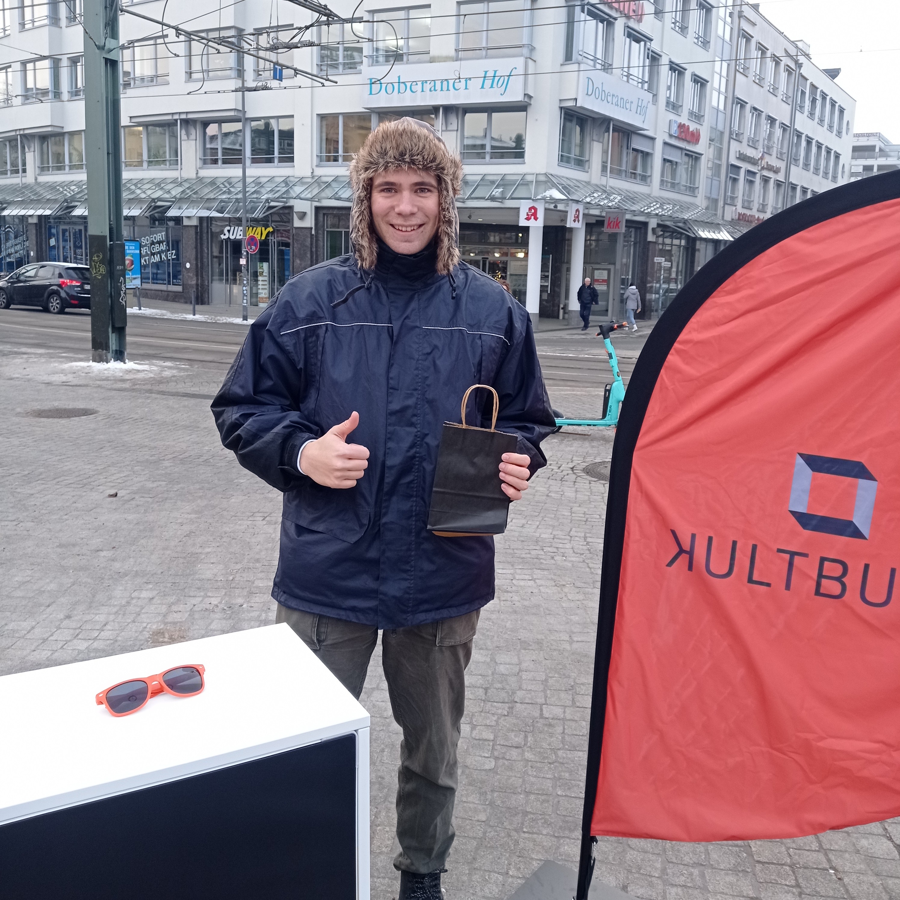 Mitarbeiter im Einsatz