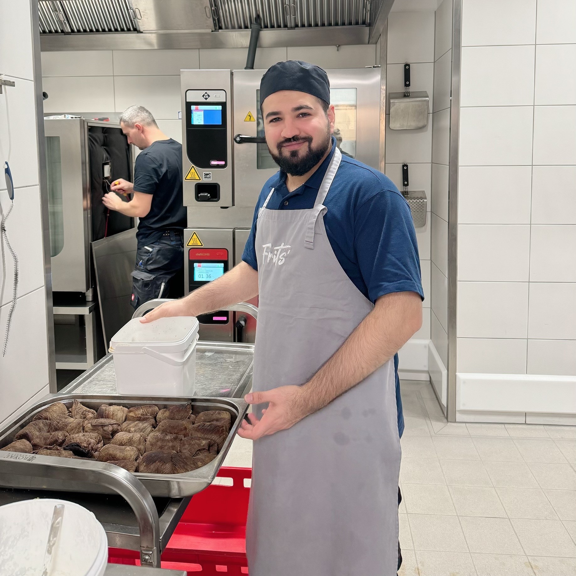 Mitarbeiter im Einsatz