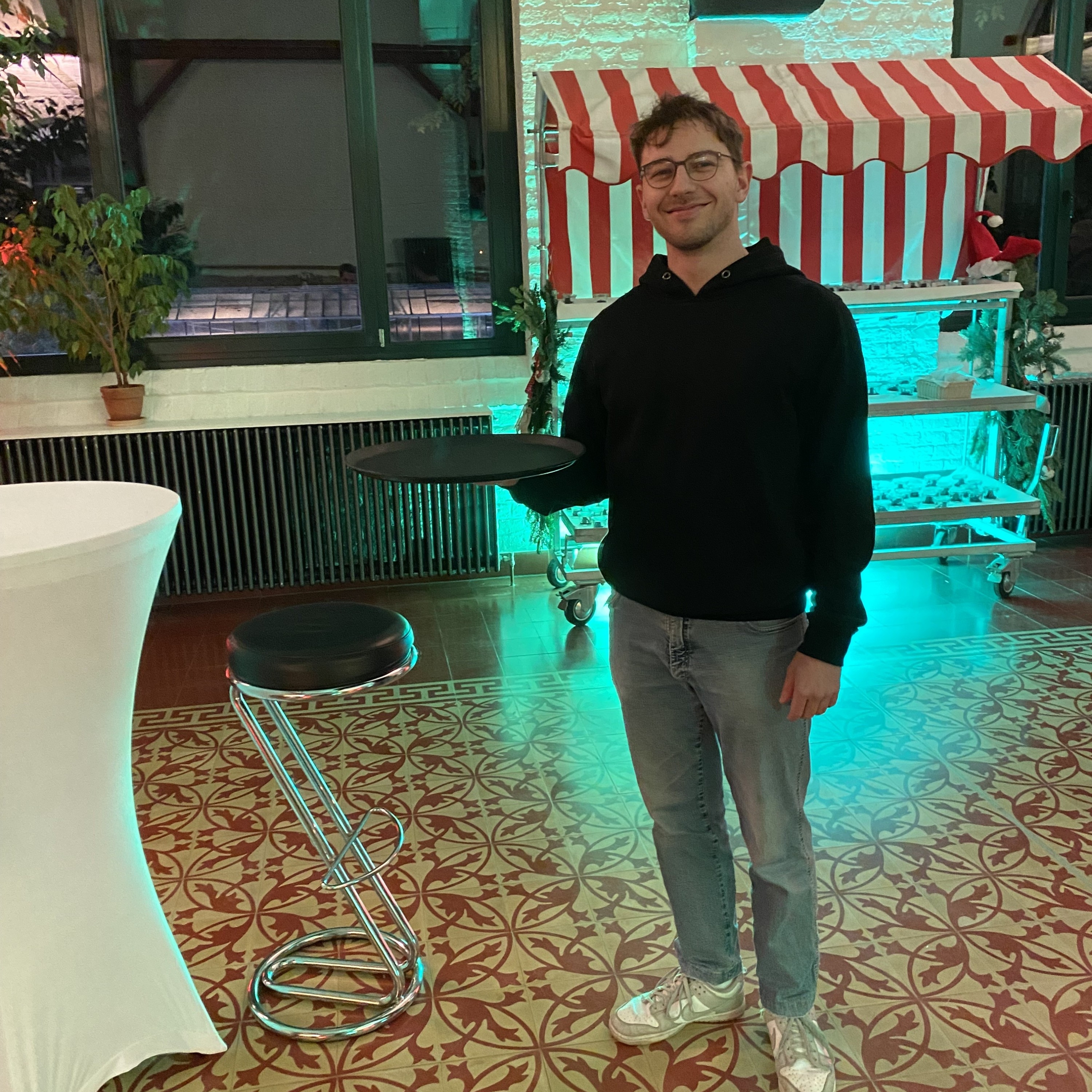 Mitarbeiter im Einsatz