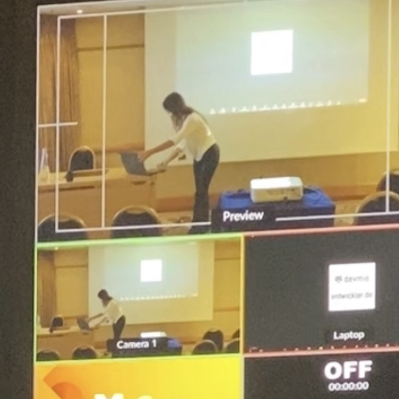 Mitarbeiter im Einsatz