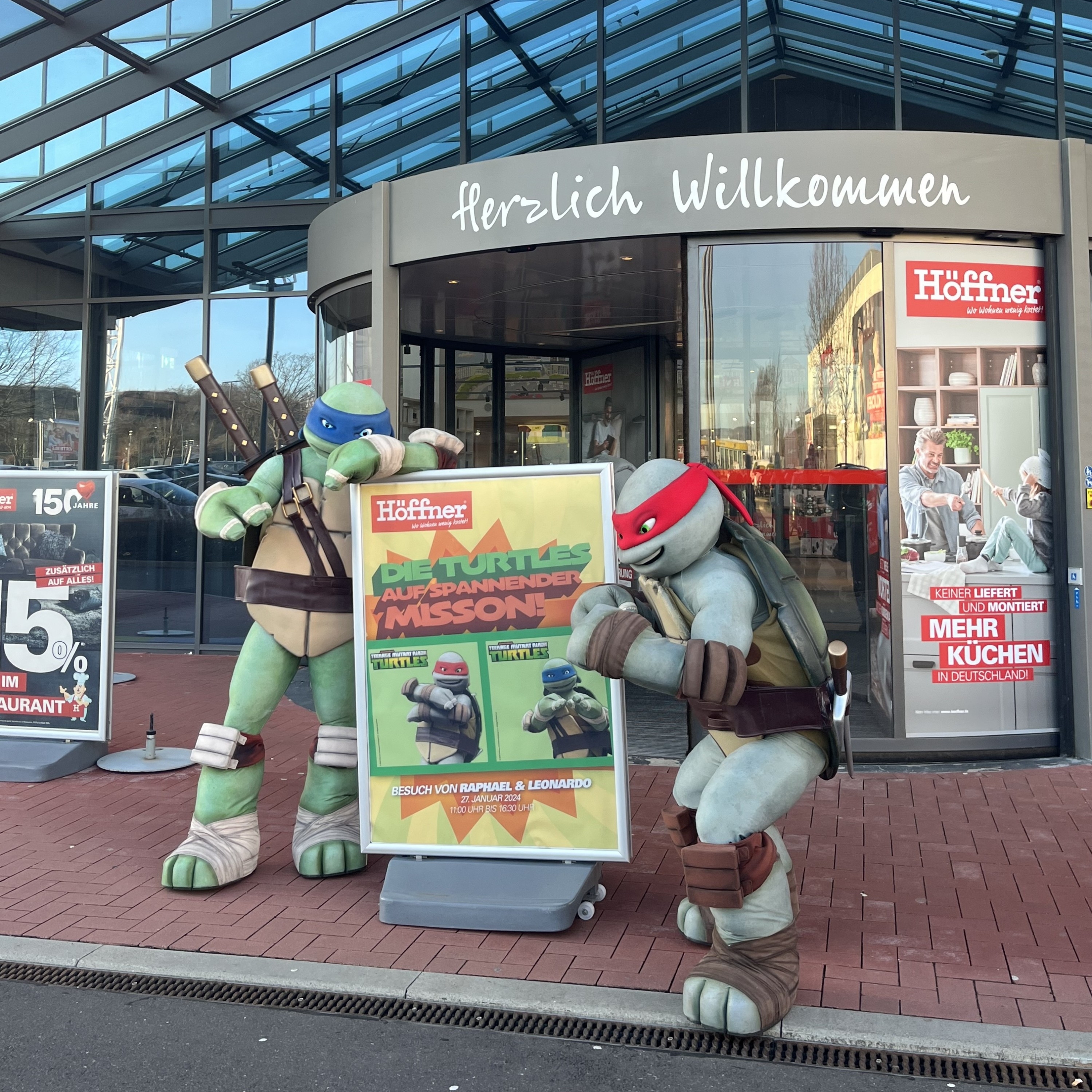 Mitarbeiter im Einsatz