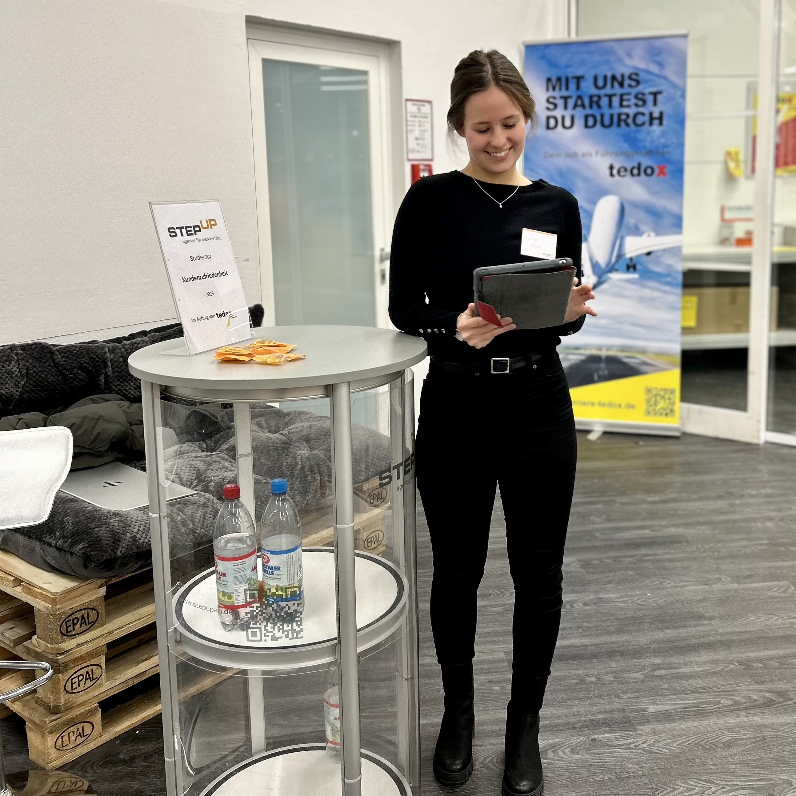Mitarbeiter im Einsatz