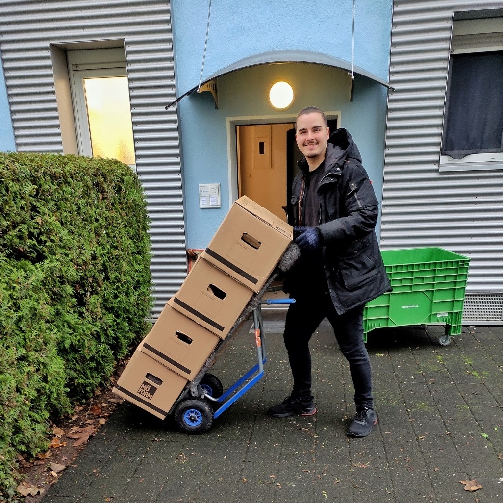 Mitarbeiter im Einsatz