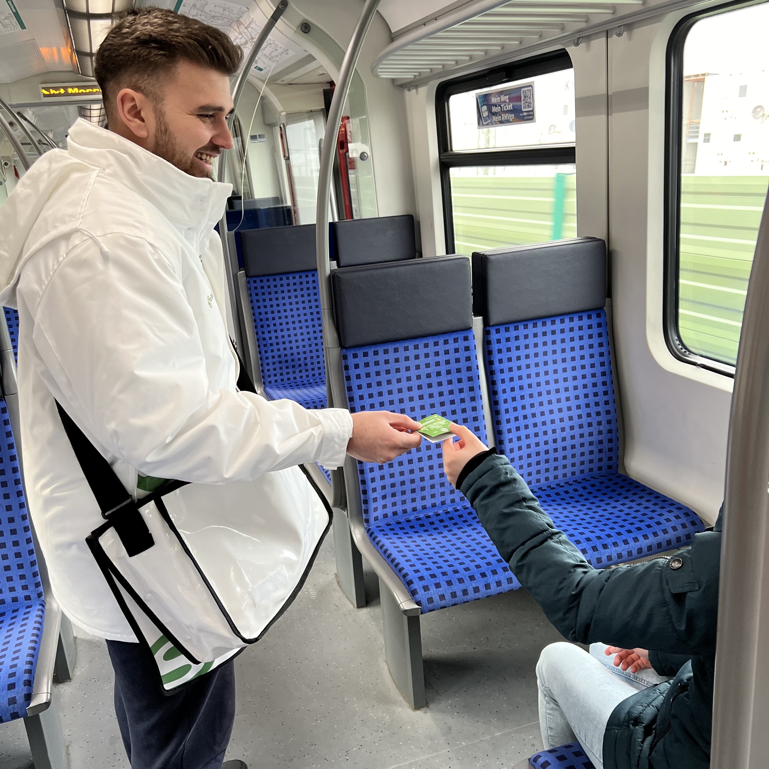 Mitarbeiter im Einsatz