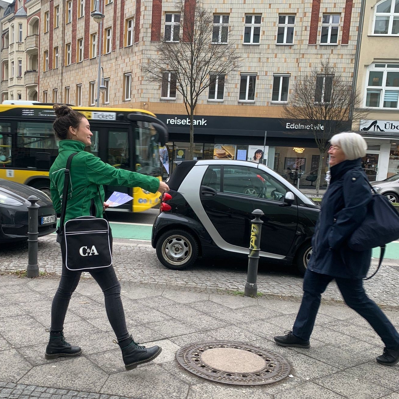 Mitarbeiter im Einsatz