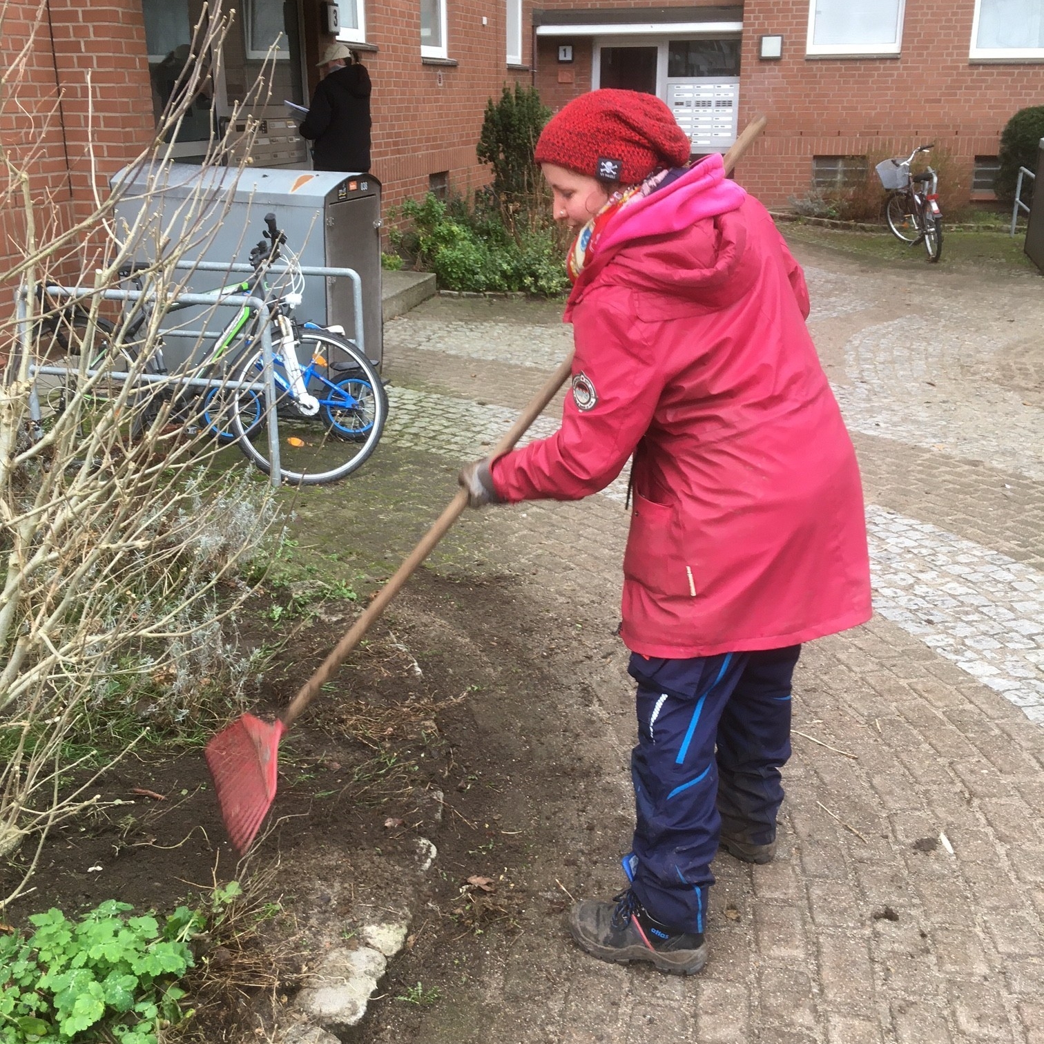 Mitarbeiter im Einsatz