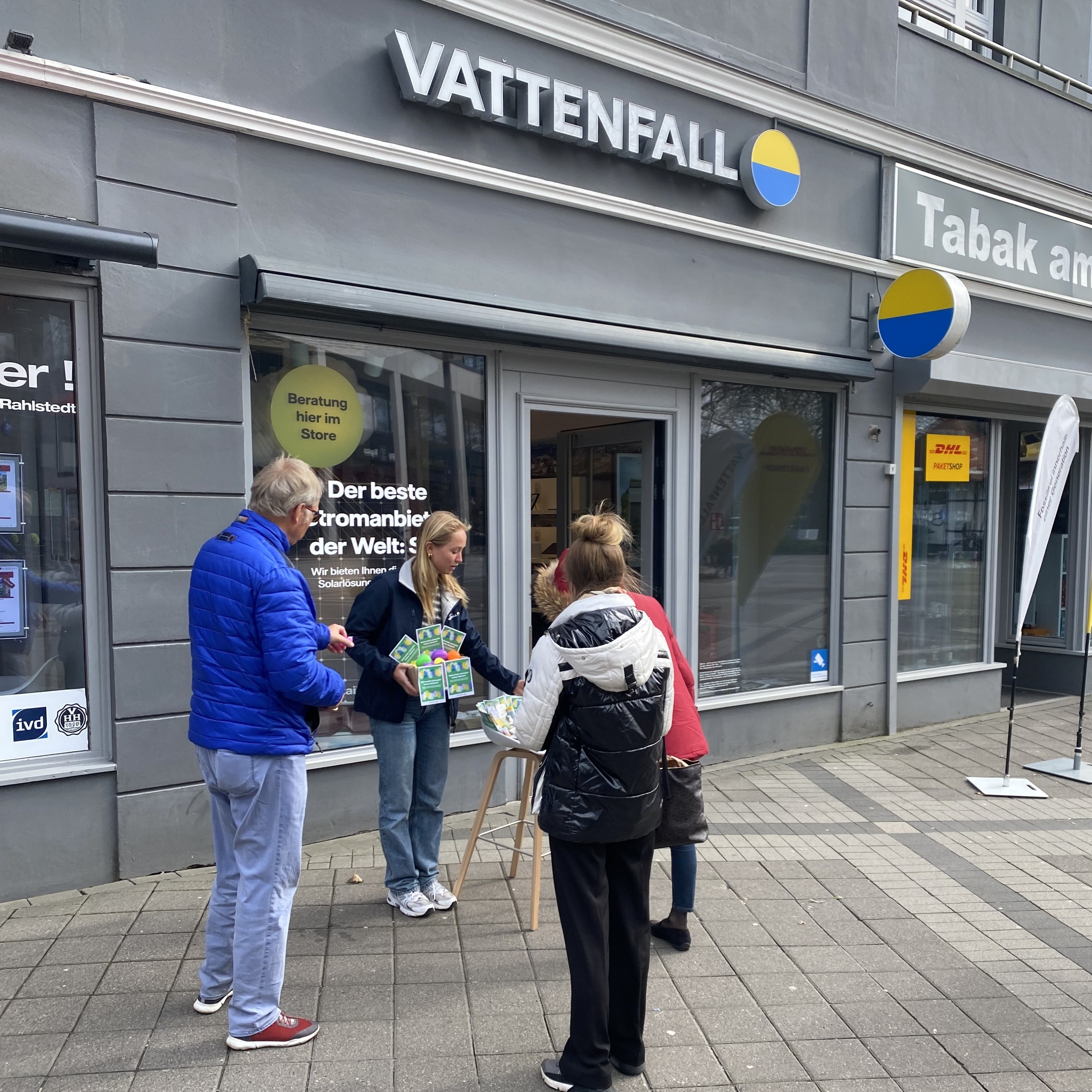 Mitarbeiter im Einsatz