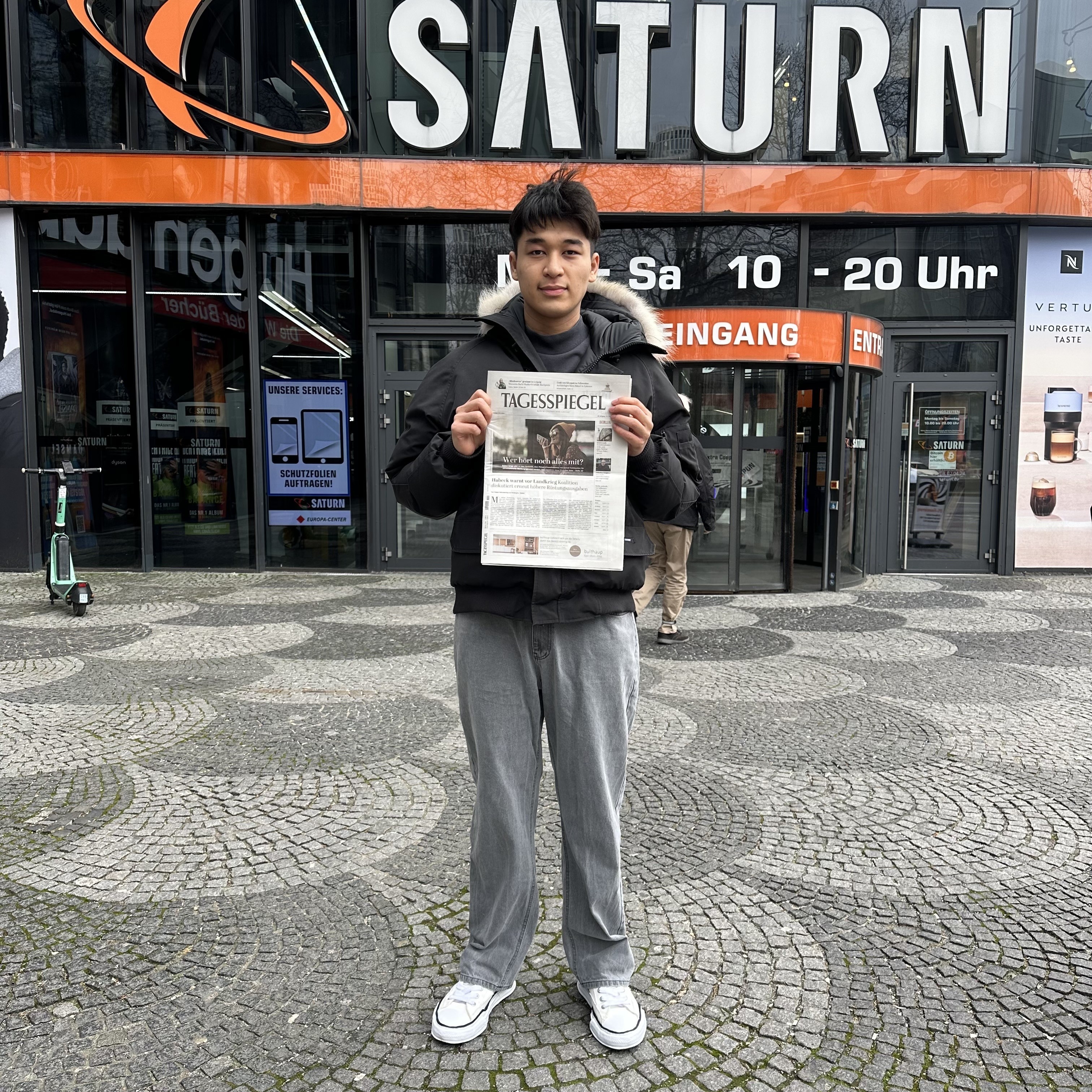Mitarbeiter im Einsatz