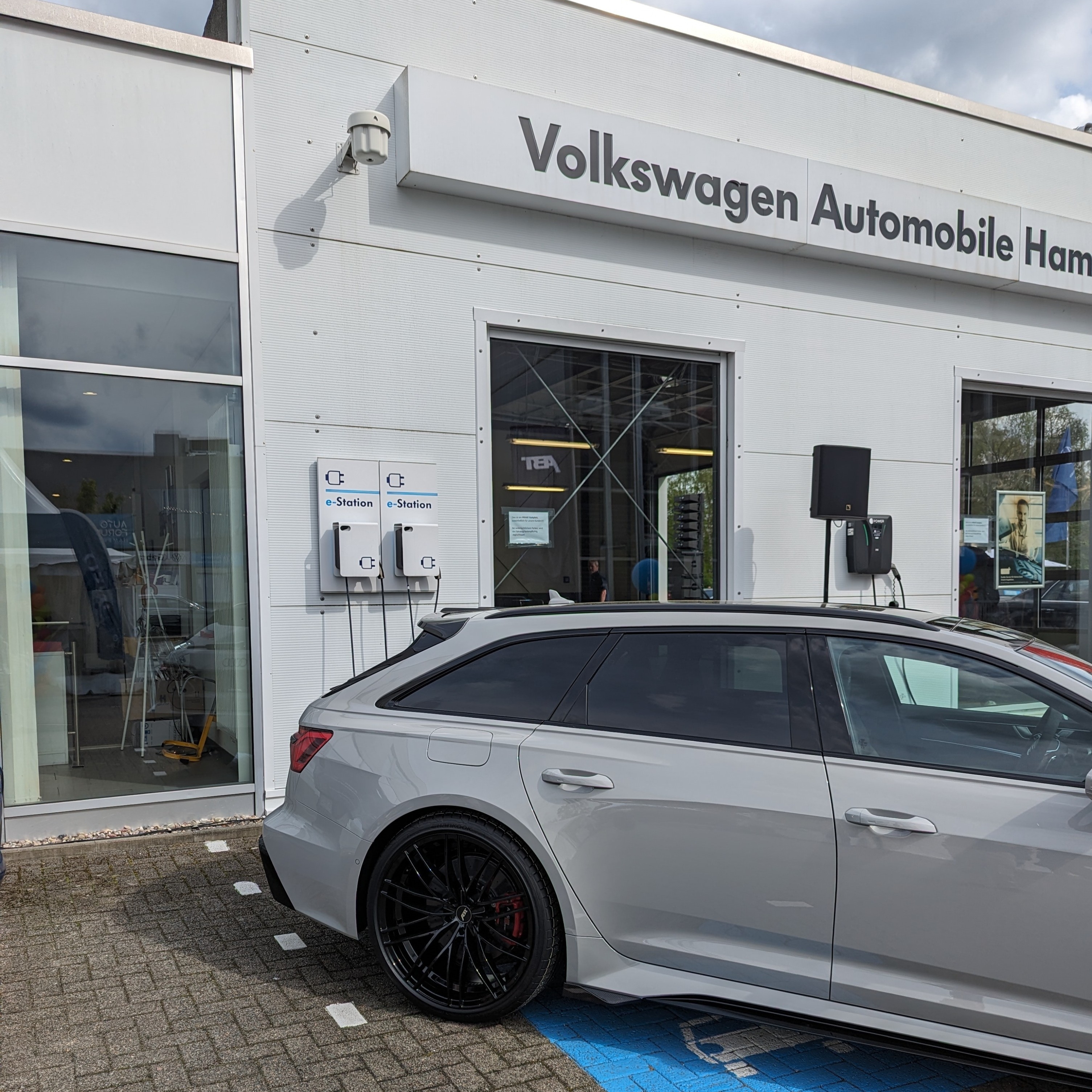 Mitarbeiter im Einsatz
