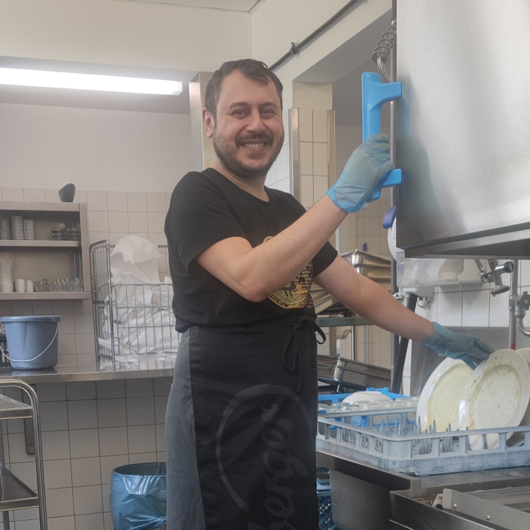 Mitarbeiter im Einsatz