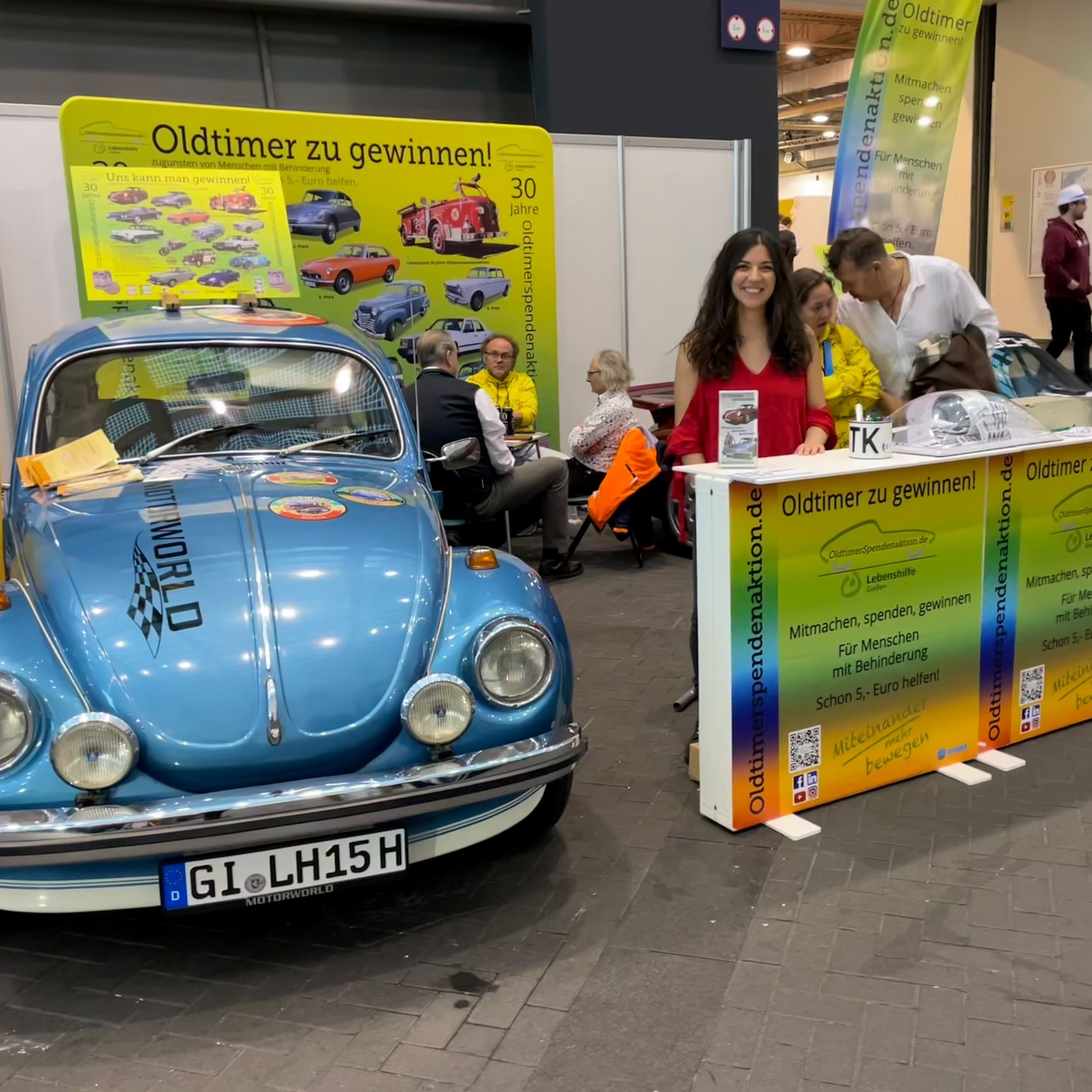 Mitarbeiter im Einsatz
