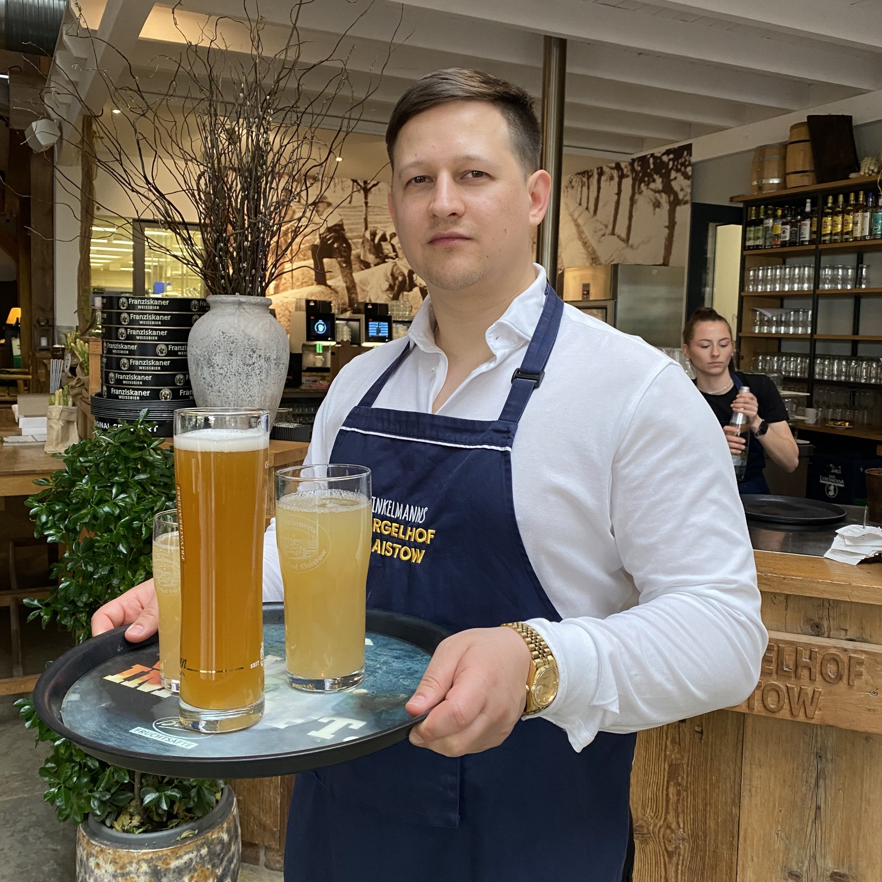 Mitarbeiter im Einsatz