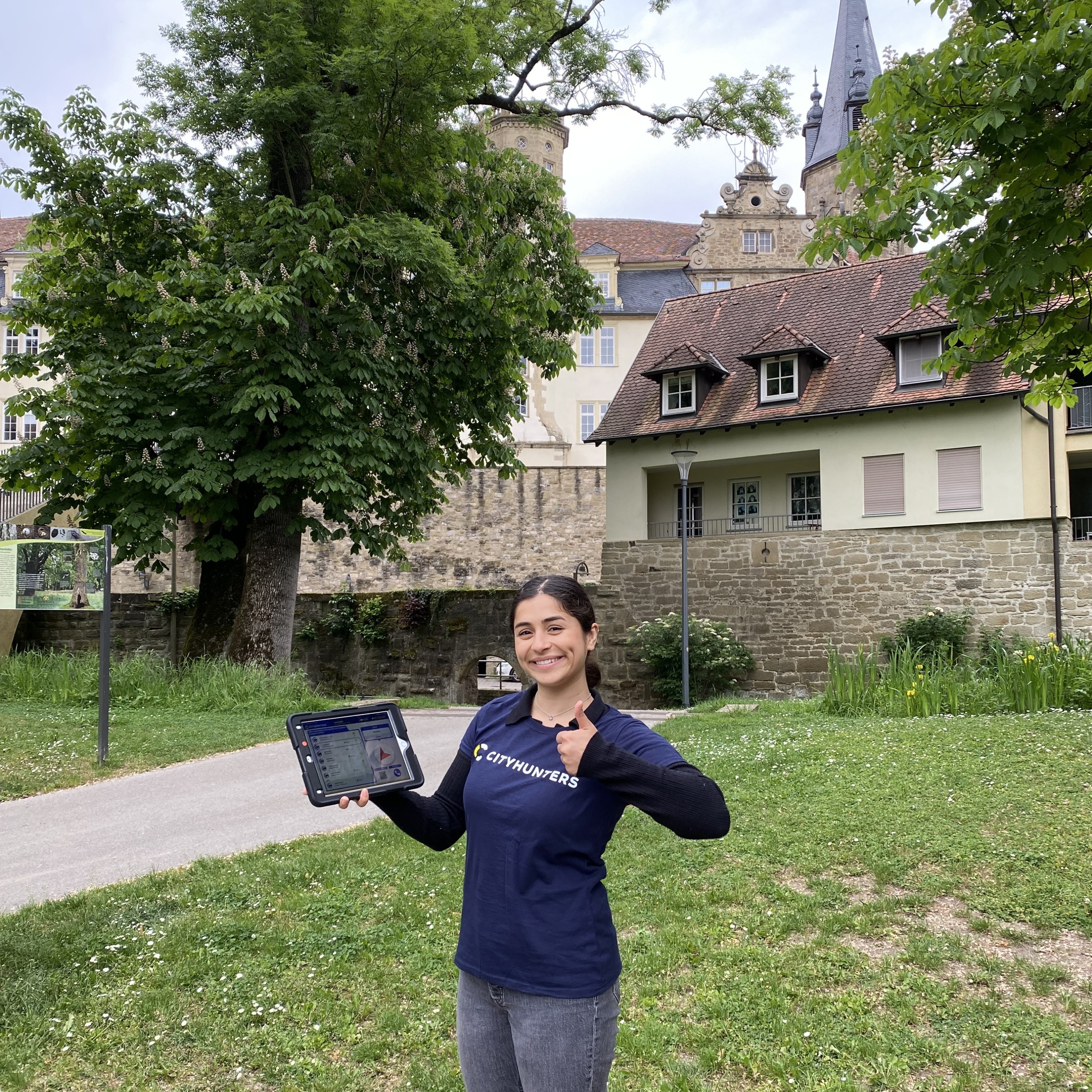 Mitarbeiter im Einsatz