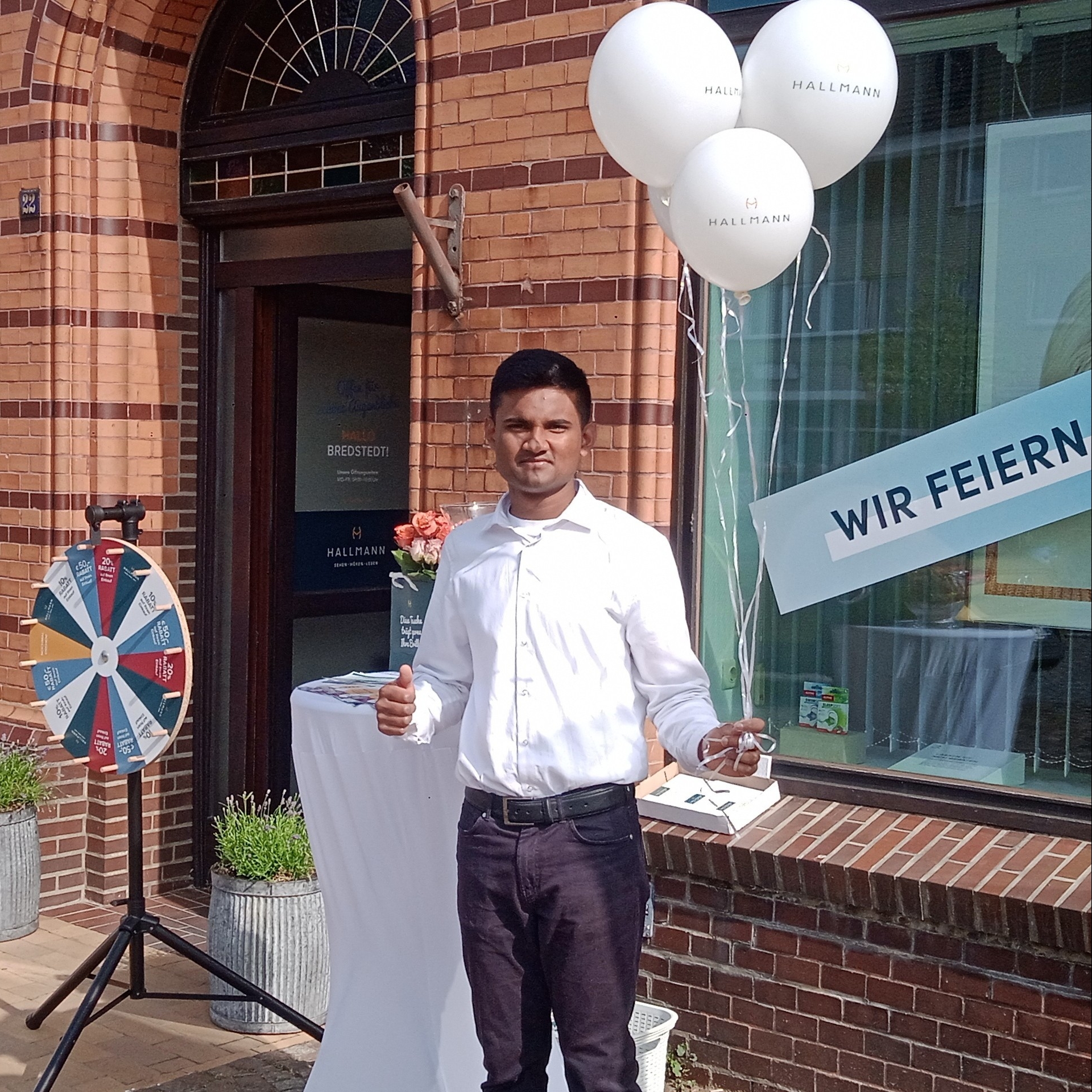 Mitarbeiter im Einsatz