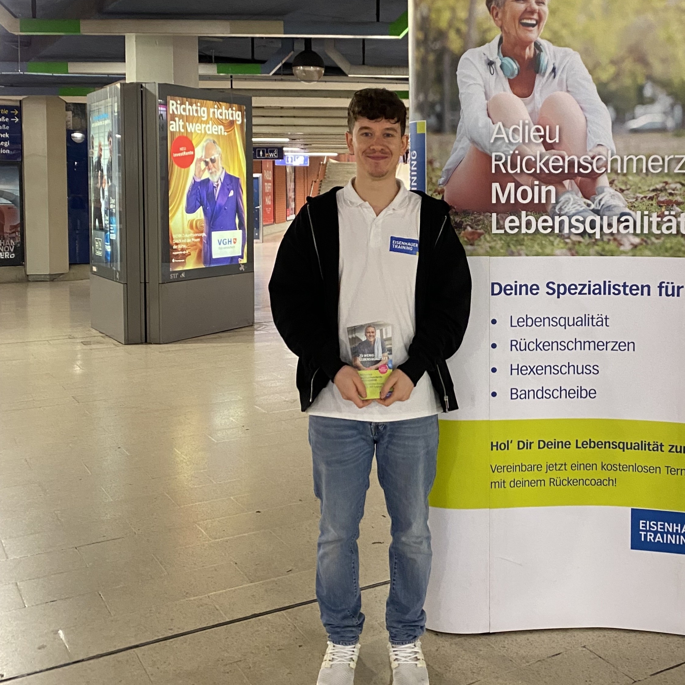 Mitarbeiter im Einsatz