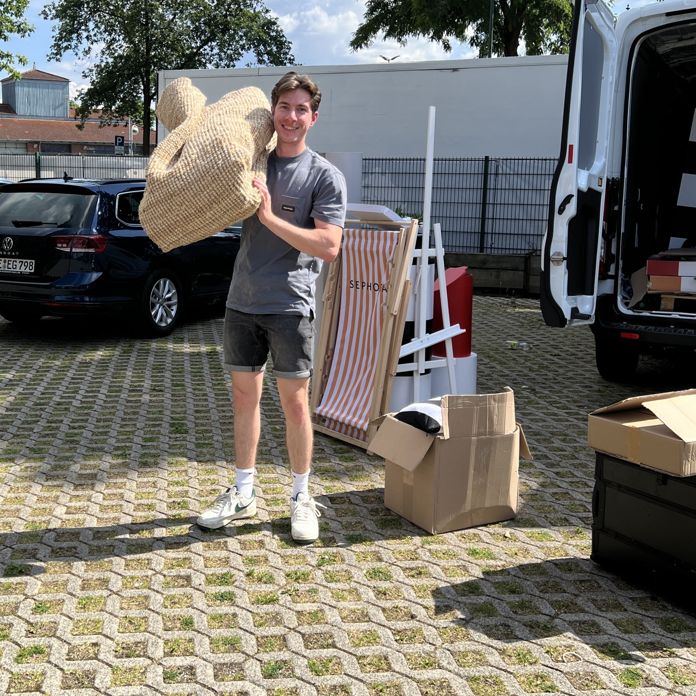 Mitarbeiter im Einsatz